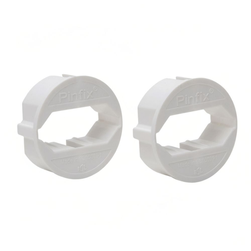 Kopp Klemmen Pinfix Steckdosenadapter Schutzkontakt Kupplung 2er Set Schuko Adapter, Steckdosenadapter Stromadapter Steckadapter Schuko Adapter – Bild 4 von 5