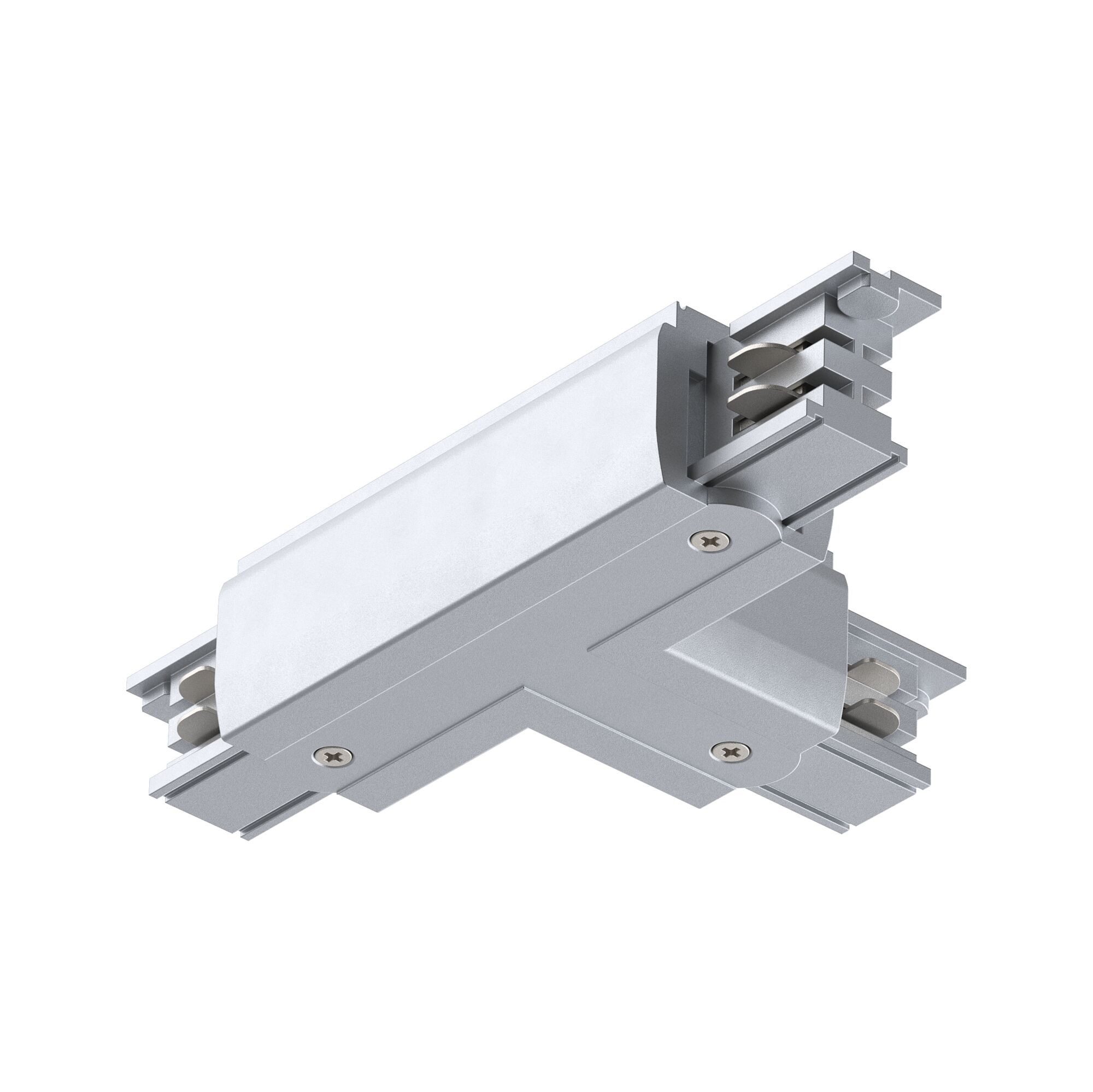 Paulmann ProRail3 Verbinder T-Stück Rechts 167,5x101 mm max. 3680W Silber Lampen-Verbindungskabel