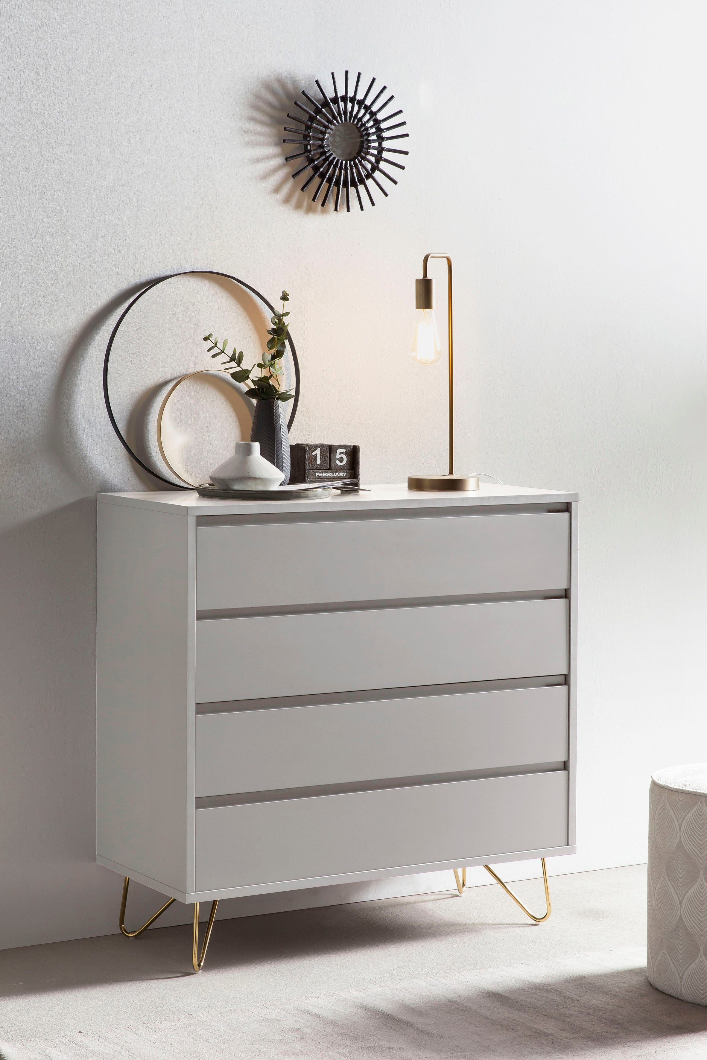 SalesFever Kommode Bolton - Stilvolles Sideboard, in tollen Farben, Sideboard, Flurschrank, Anrichte