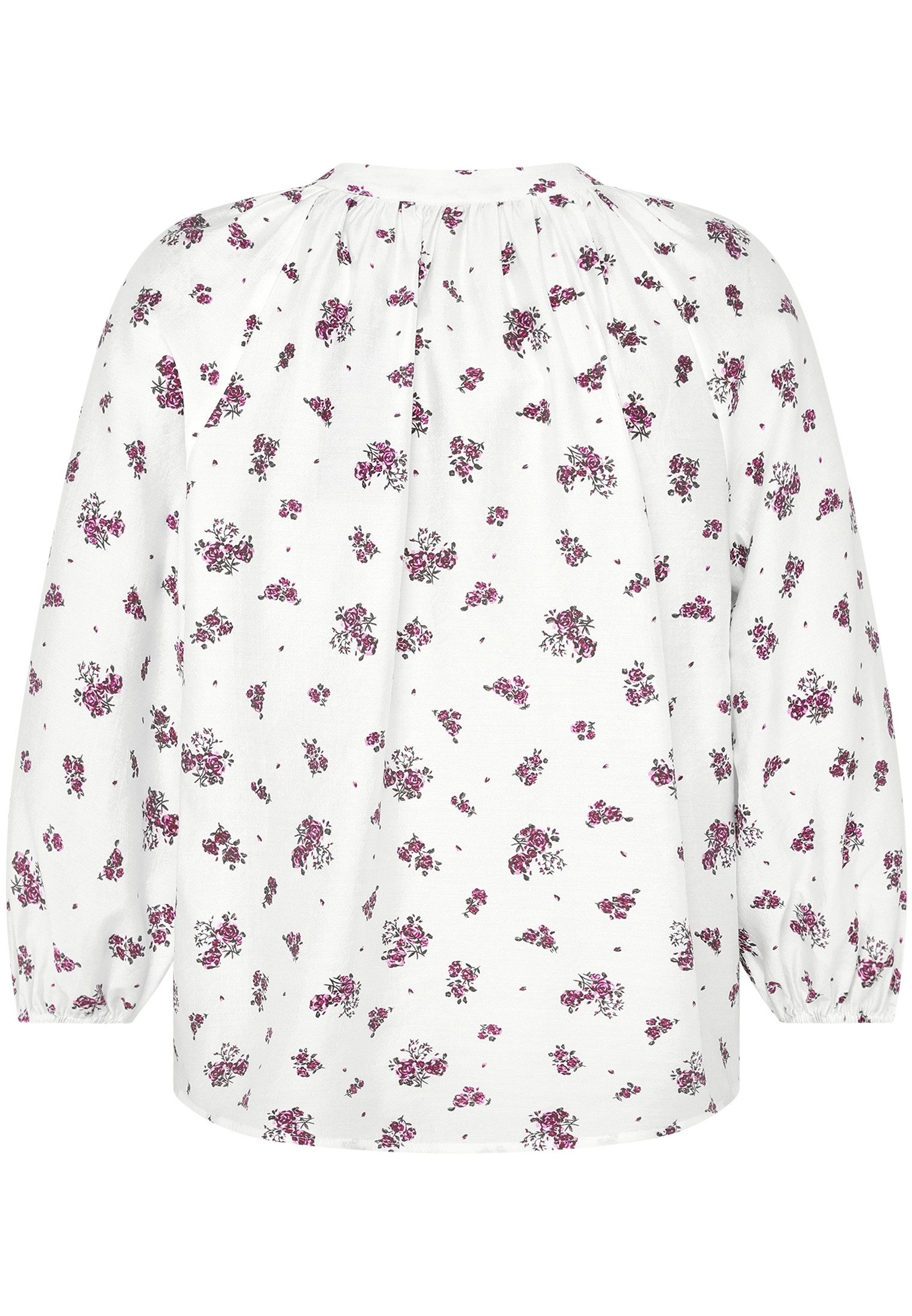 Zero Schlupfbluse Damen mit Blumen