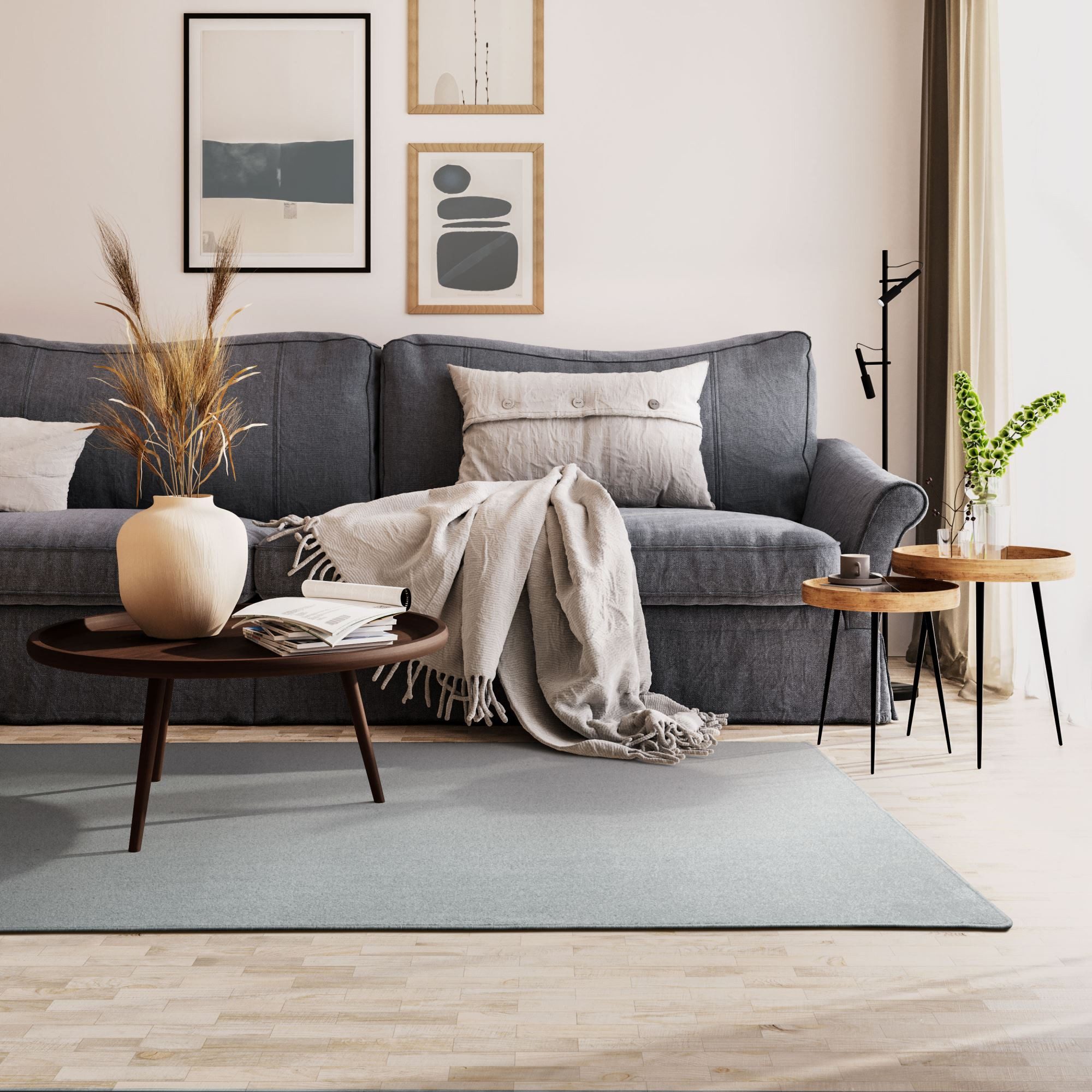 Steffensmeier Teppich Cambridge Young, Rechteckig, Kurzflor Teppich, Wohnzimmer