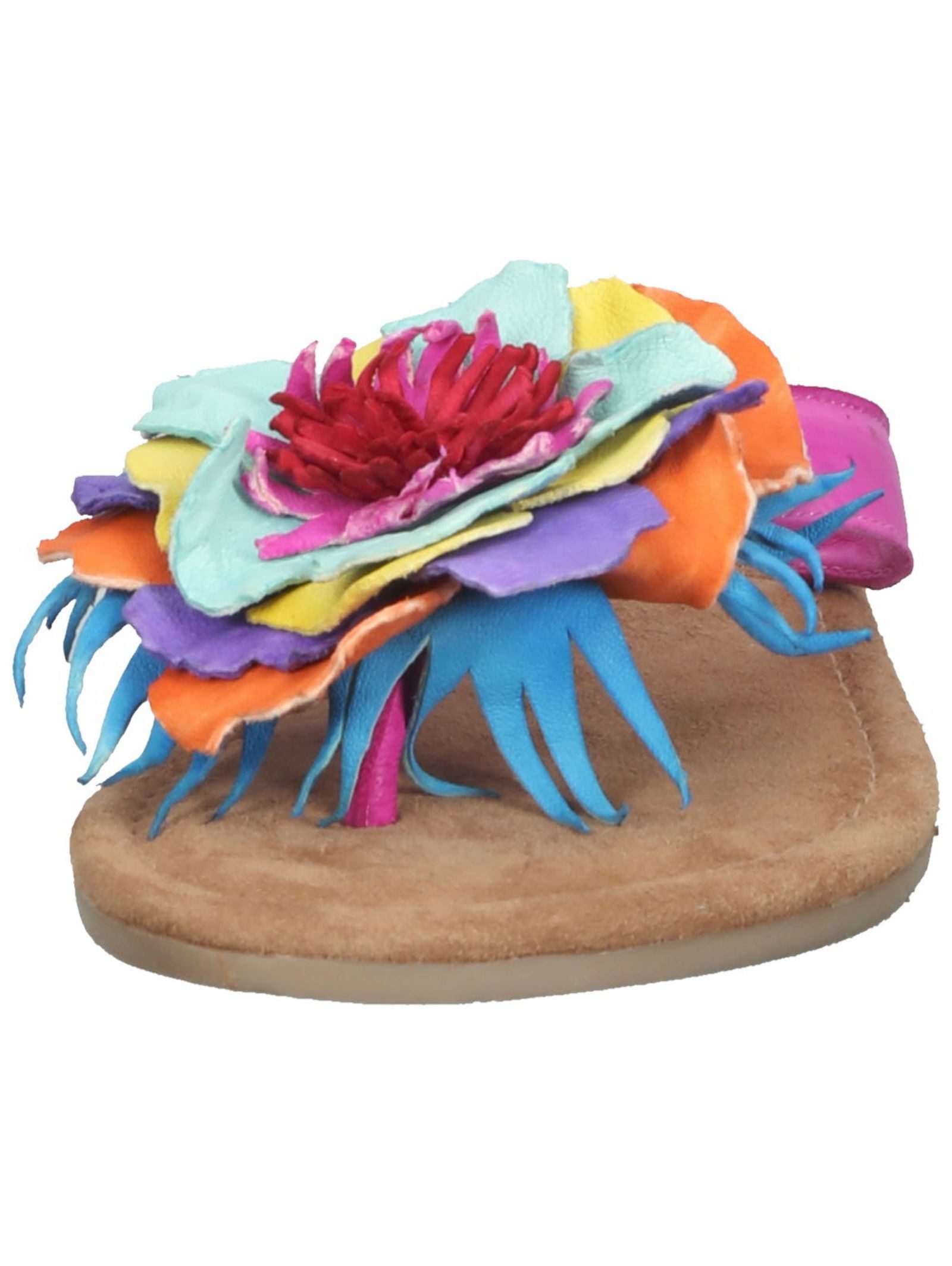 Lazamani Lazamani Zehensteg Leder Zehentrenner