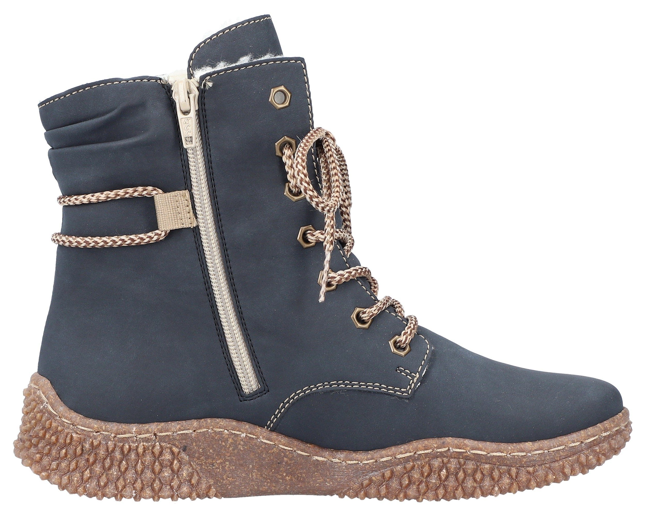 Rieker Winterboots mit modischer Profillaufsohle