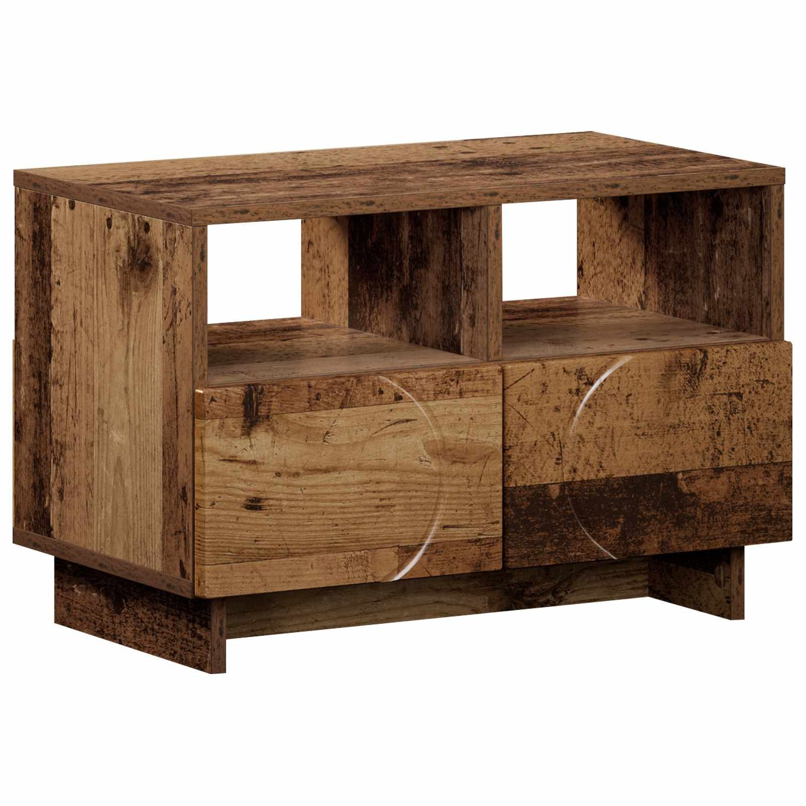 vidaXL TV-Schrank TV-Ständer 60 x 34.5 x 40 cm Altholz Holzwerkstoff (1-St)