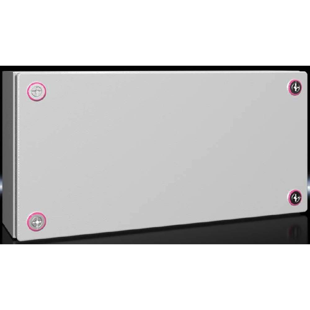 RITTAL Montagedose Kleingehäuse KX Klemmenkasten KX, Stahlblech, mit Flansch 1532000, (mit Befestigungsflansch)