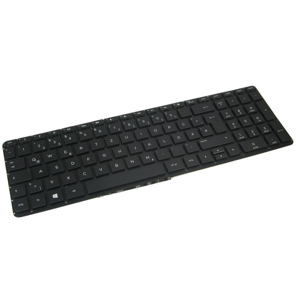 Trade-Shop Ersatzteil passend für HP Pavilion 17-F163NG 17-F173NG 17-F182NG Tastatur (Tastenbelegung: Deutsch, QWERTZ / Farbe: Schwarz)