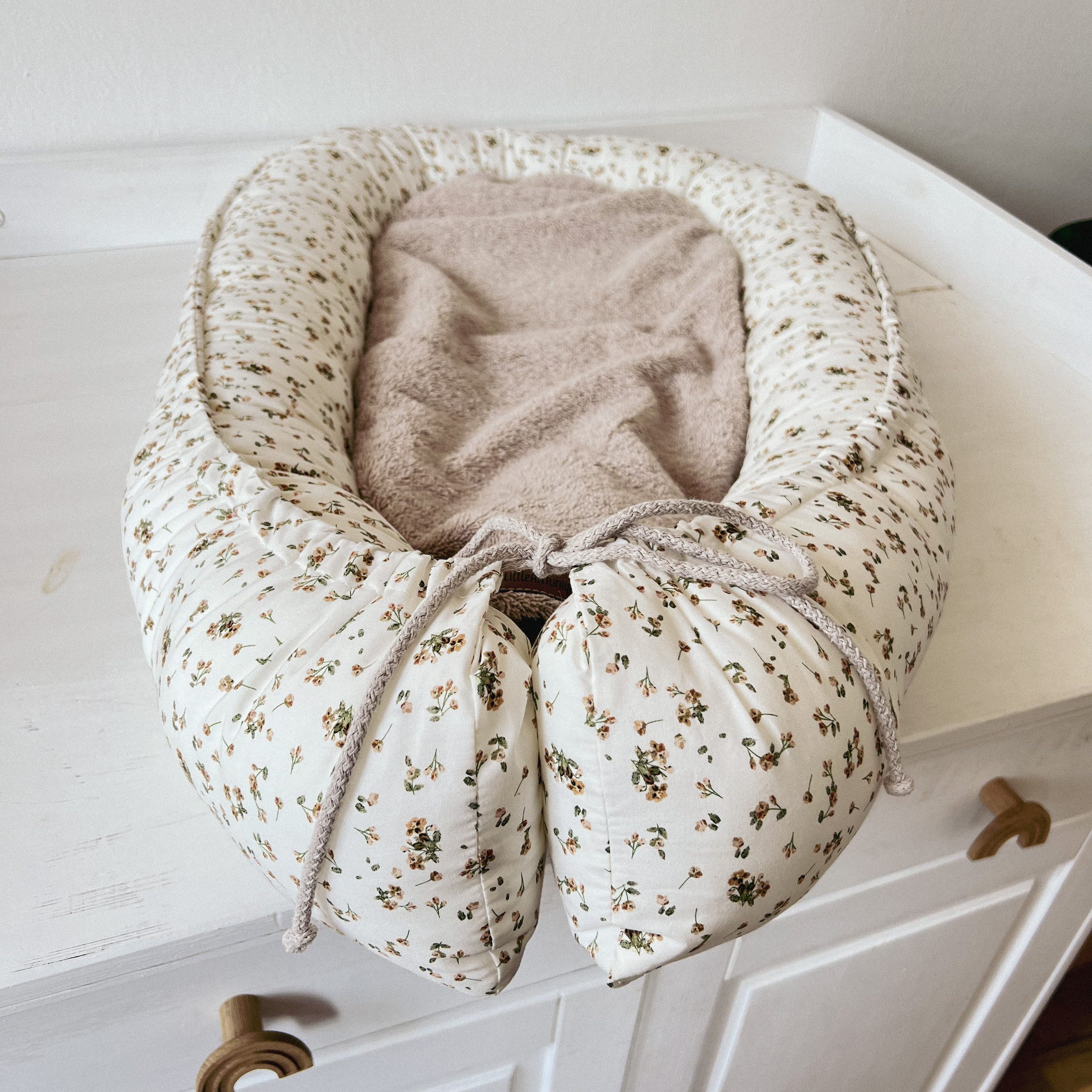 Bettnestchen Nestchen Babynest flowers