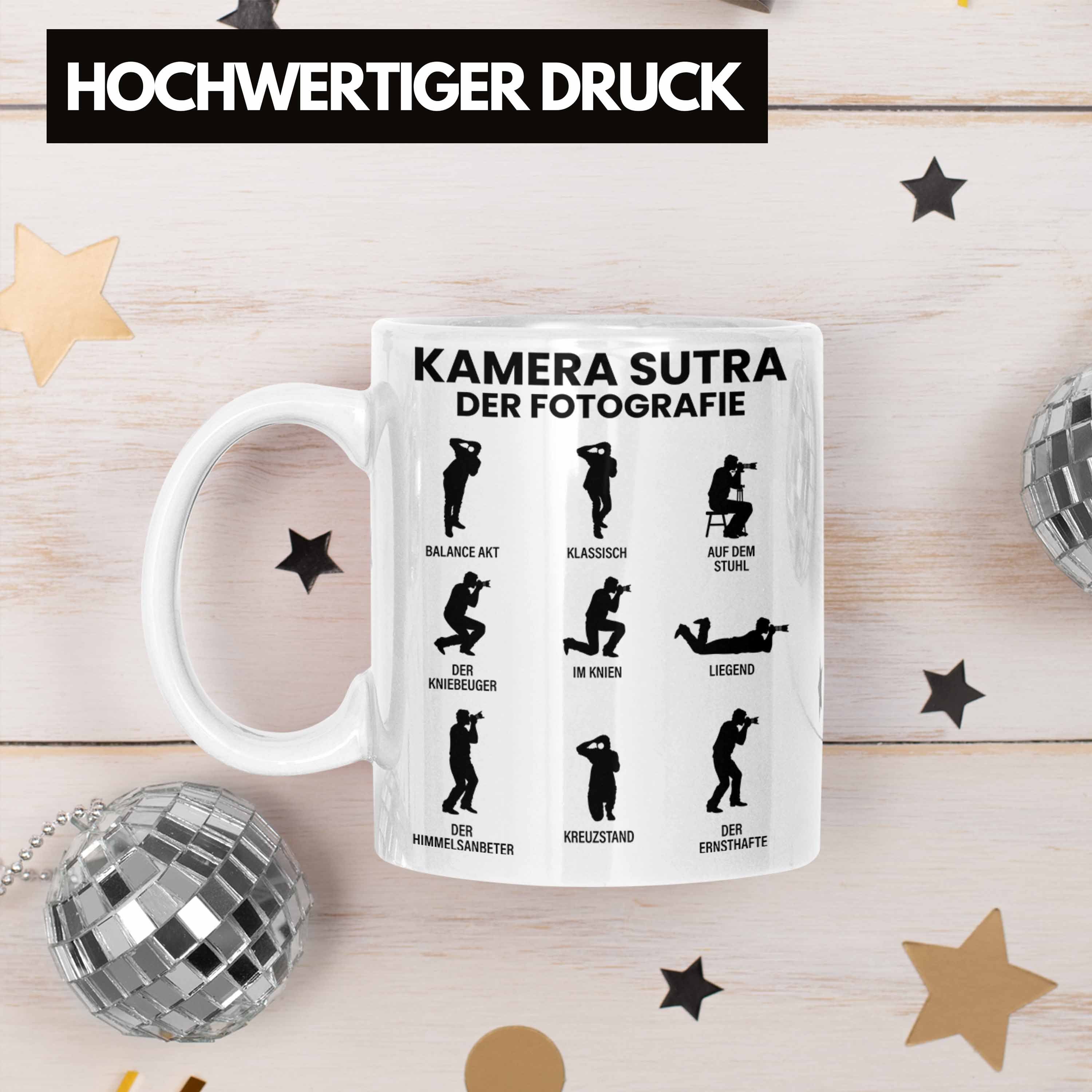 Fotograf Lustiger Trendation Spruch Fotografieren weiss Trendation Geschenk Kamera Tasse Geschenkideen Fotografie Kaffeetasse Zubehör Tasse - Sutra