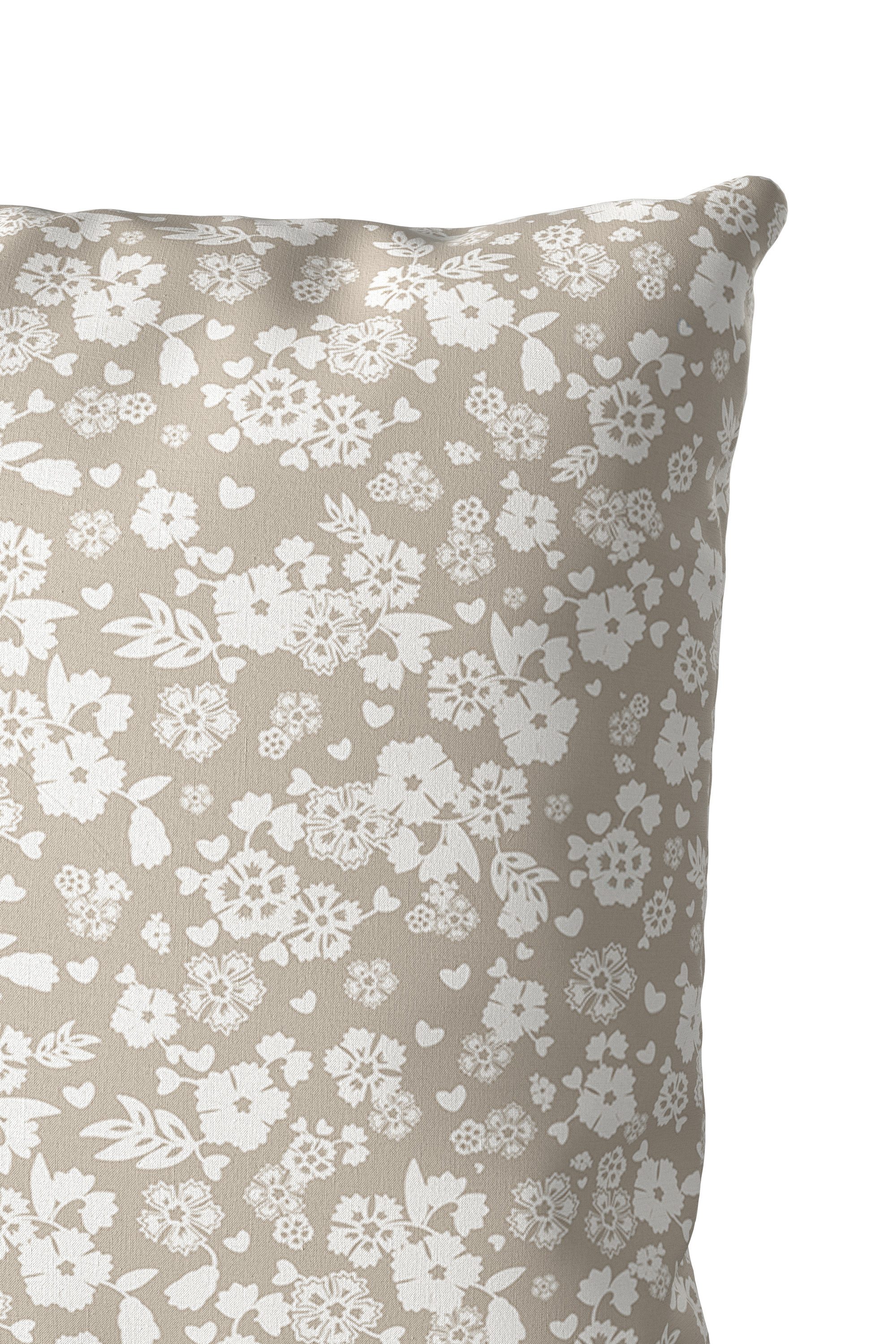 OTTO home Bettwäsche Mariby in Gr. 135x200, 155x220 cm u.a. Bettwäsche-Set mit Blumen, Renforcé, 2 teilig, mit feinem Blümchen Design, skandinavisch, romantisch – Bild 5 von 5