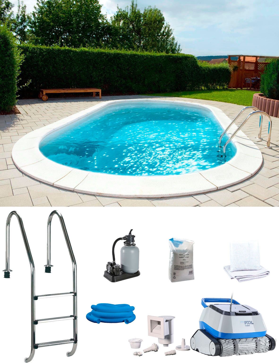 my POOL BWT Ovalpool POWER, BxLxH: günstig online kaufen