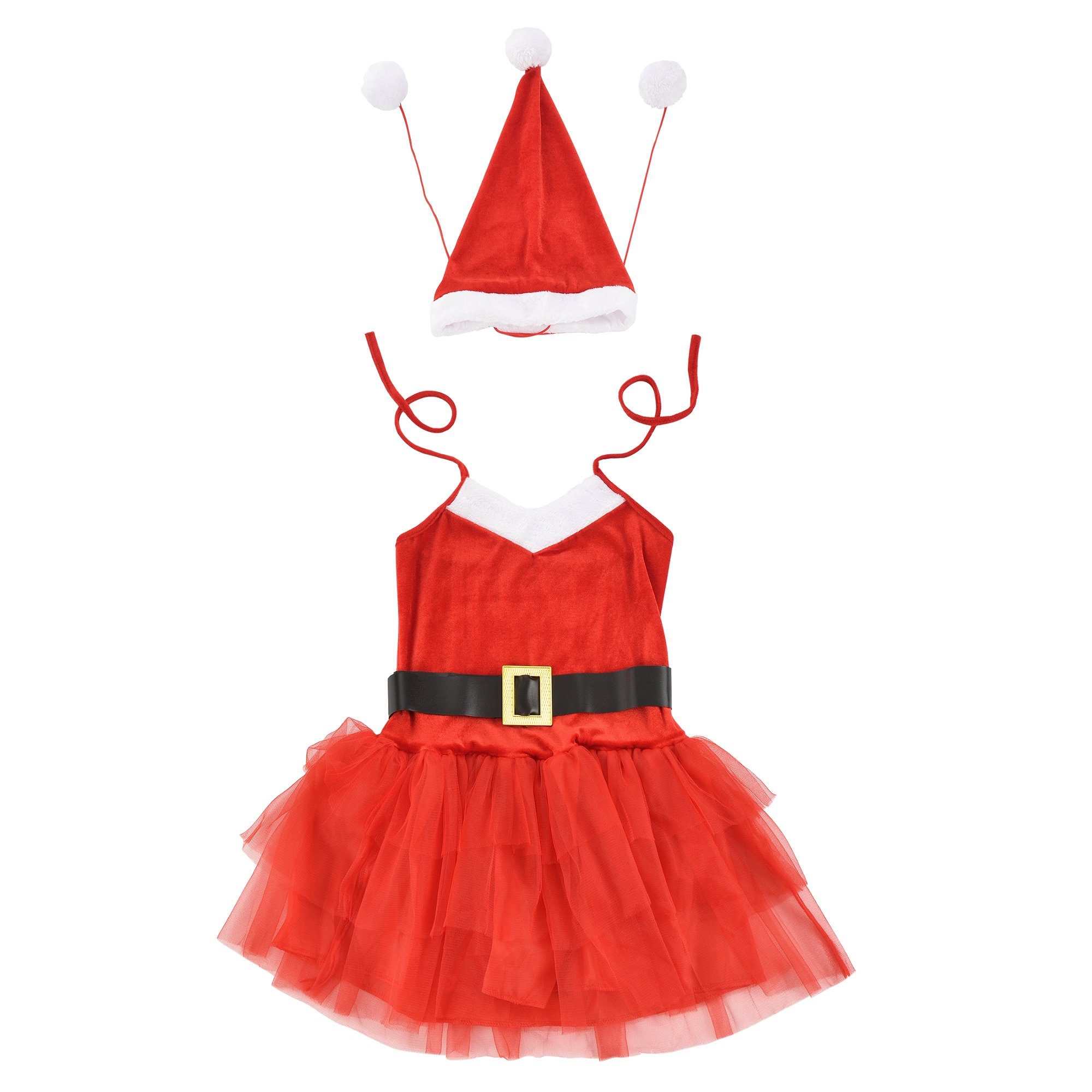 en.casa Kostüm, Weihnachtskostüm Weihnachten Party Nikolaus Outfit Kleid  Xmas für Frauen Damen online kaufen | OTTO
