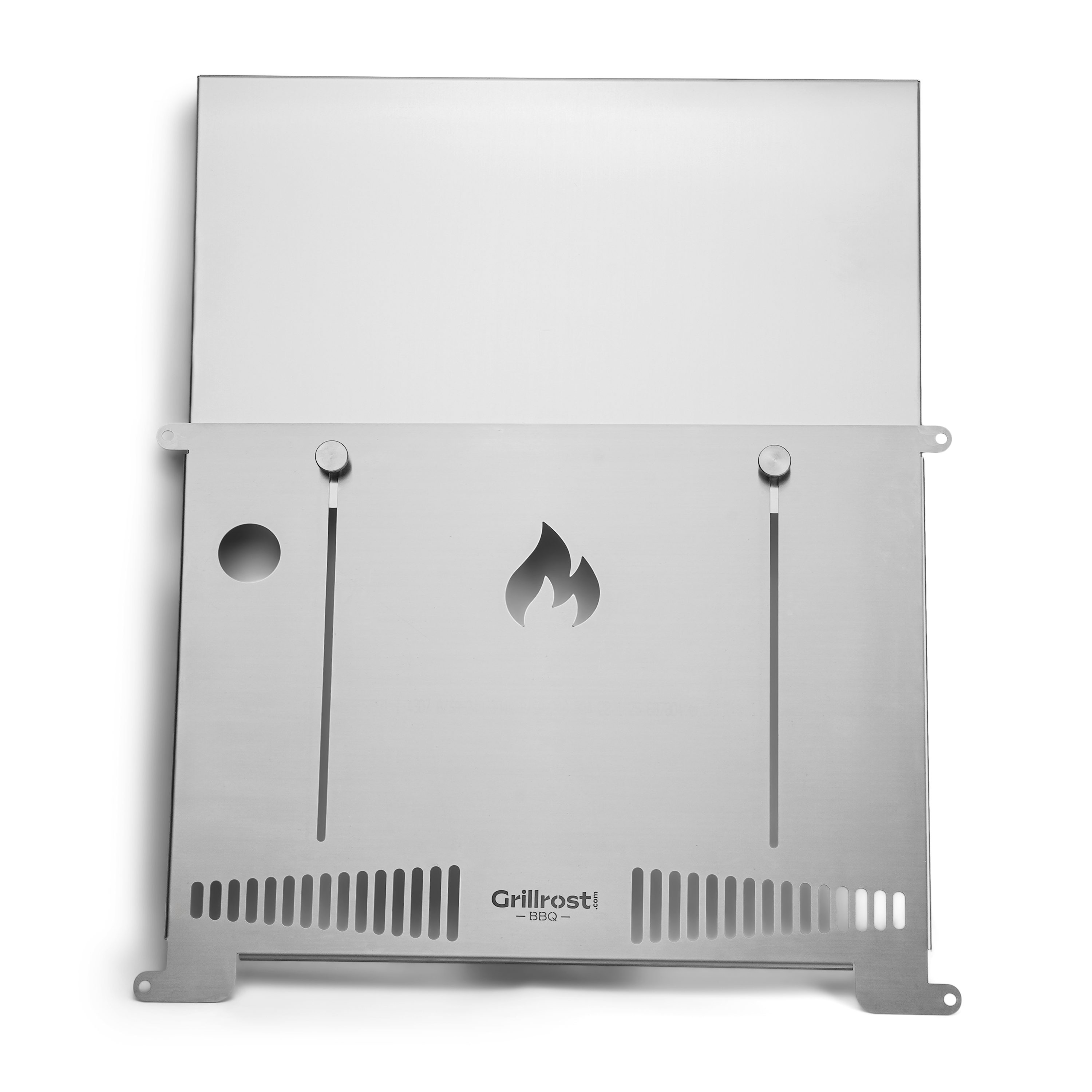 Grillrost.com BBQ Grillrost BBQ Rückwand Weber Spirit 3 400er, Made in Germany