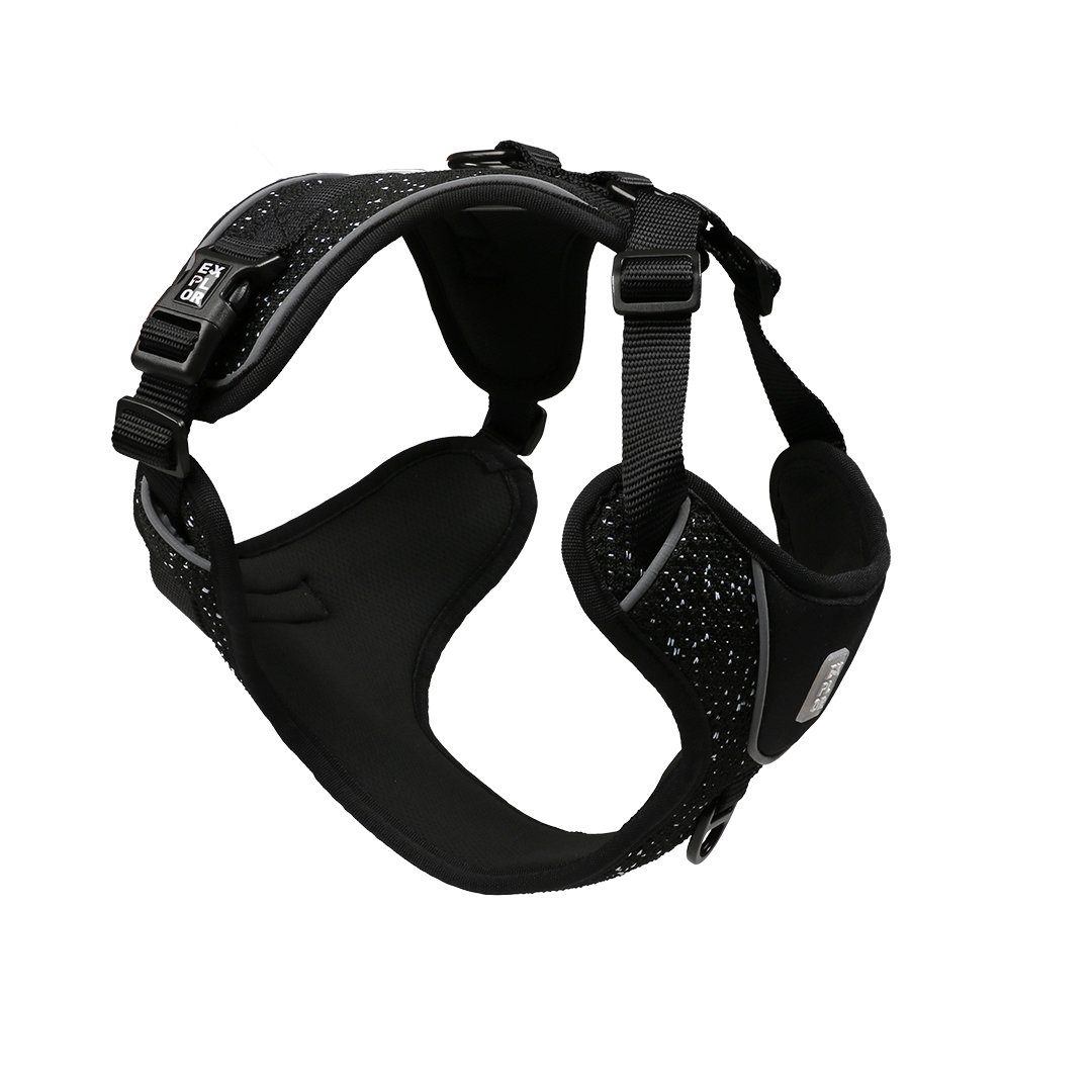 DUVO+ Hunde-Geschirr Duvoplus EXPLOR Ultimate Fit No-Pull-Geschirr - granite black Maße:
