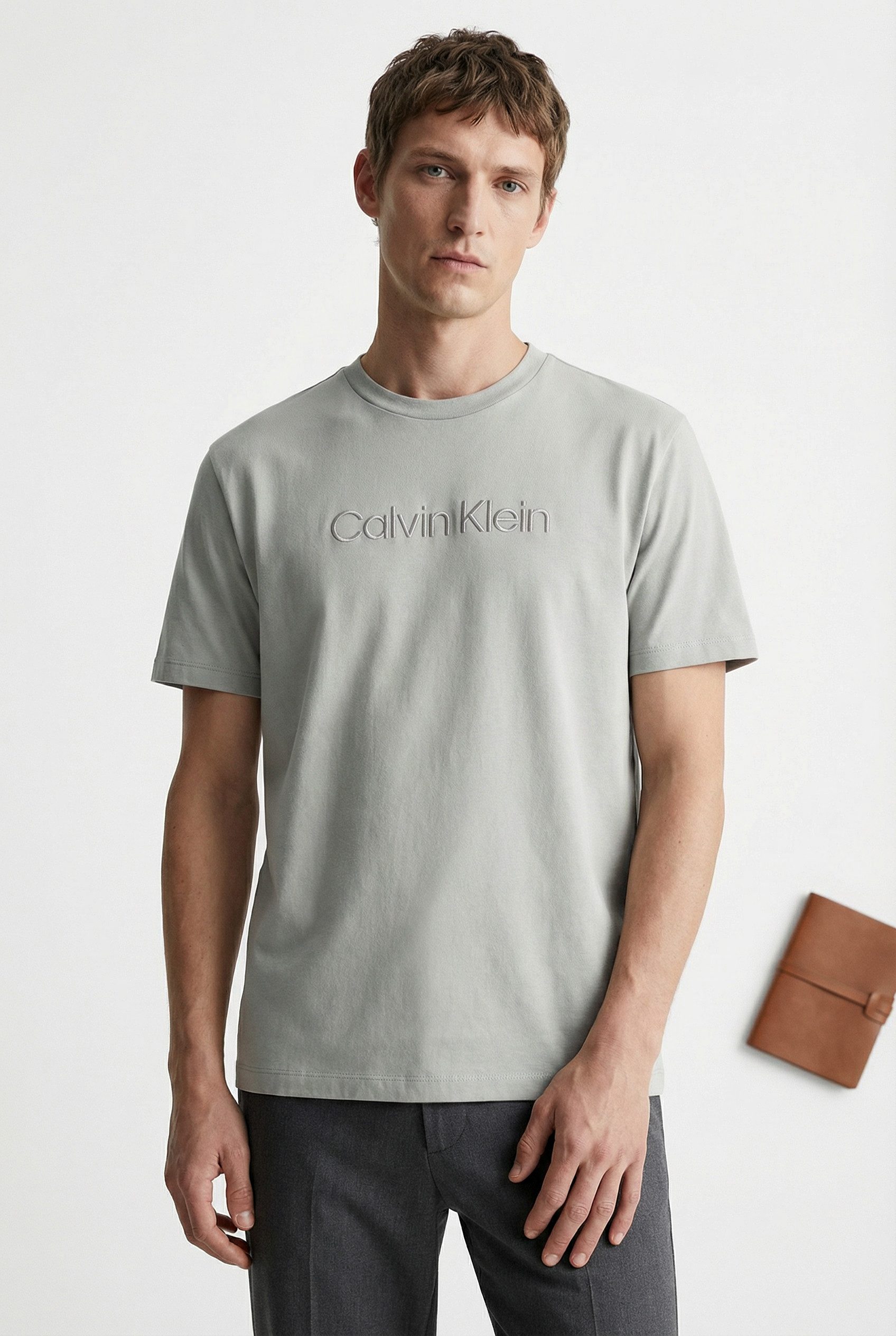 Calvin Klein T-Shirt 30S EU WHOLESALE SPORTSWEAR GRAP Regular fit mit Rundhalsausschnitt