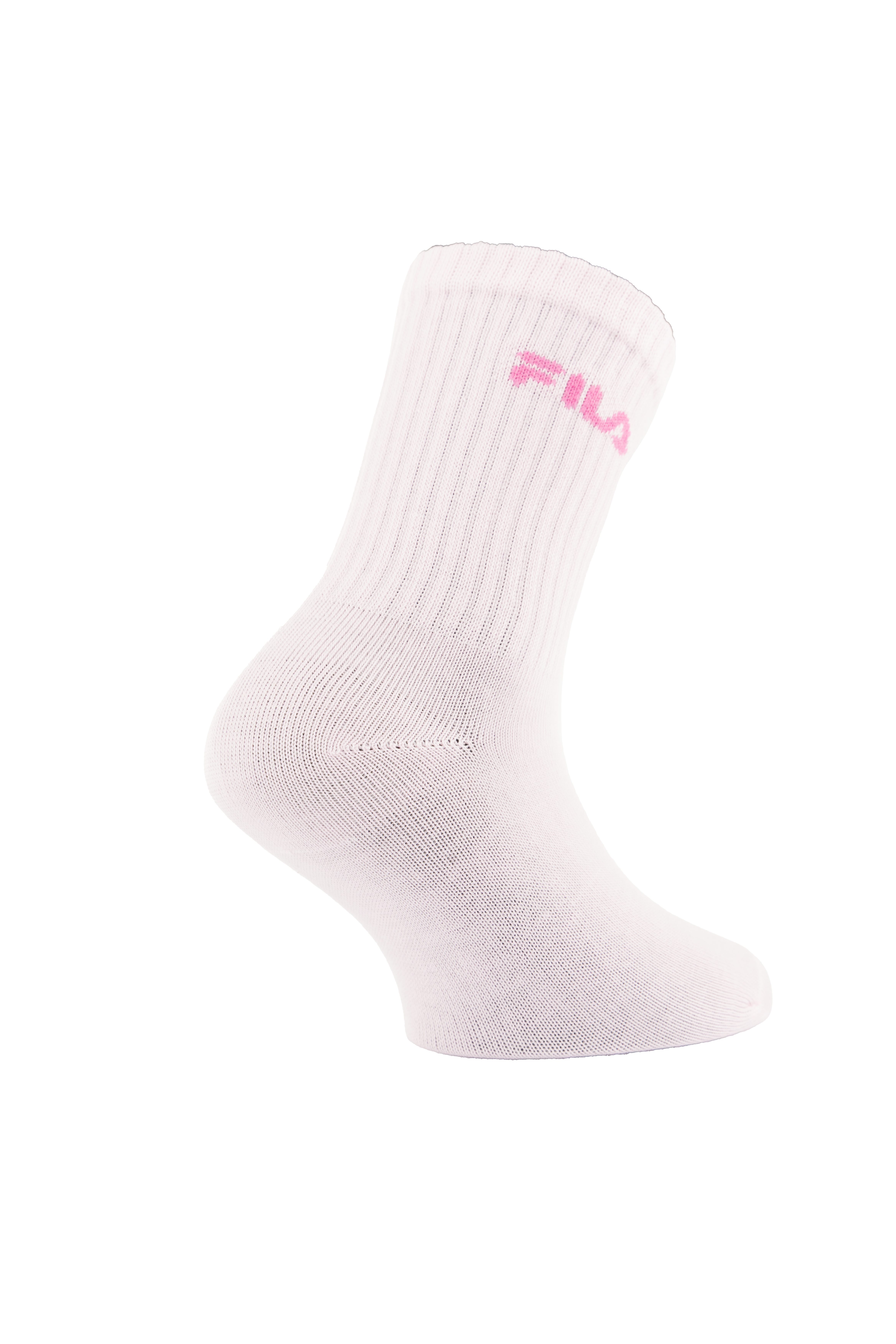 Fila Socken (6 Paar) mit breitem Rippenbündchen, Cotton-Mix, Love-Design – Bild 5 von 5
