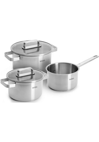 WOLL puodų rinkinys Steel Edelstahl (S...