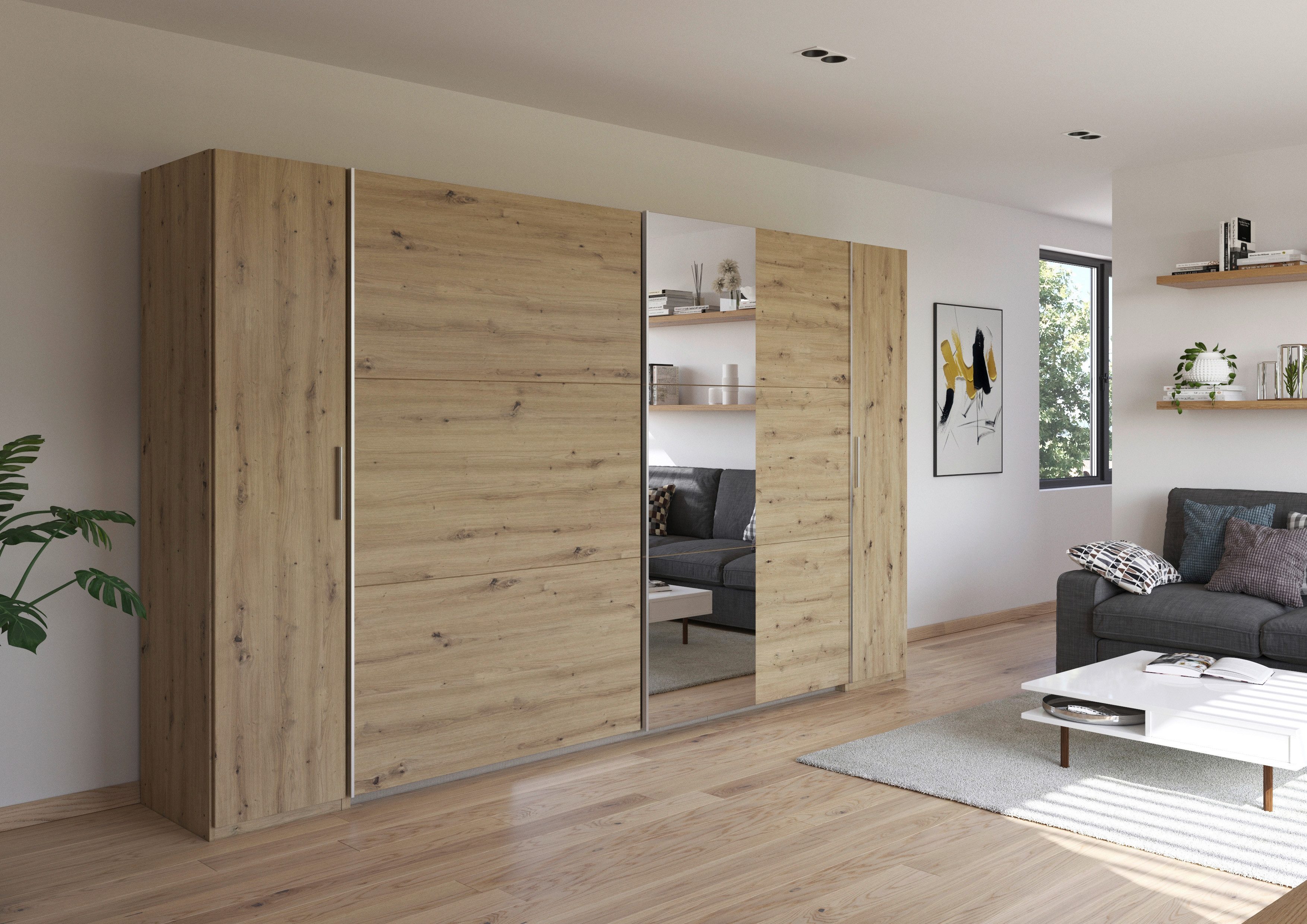 rauch Schwebetürenschrank Kleiderschrank Drehtürenschrank Schrank Garderobe günstig online kaufen