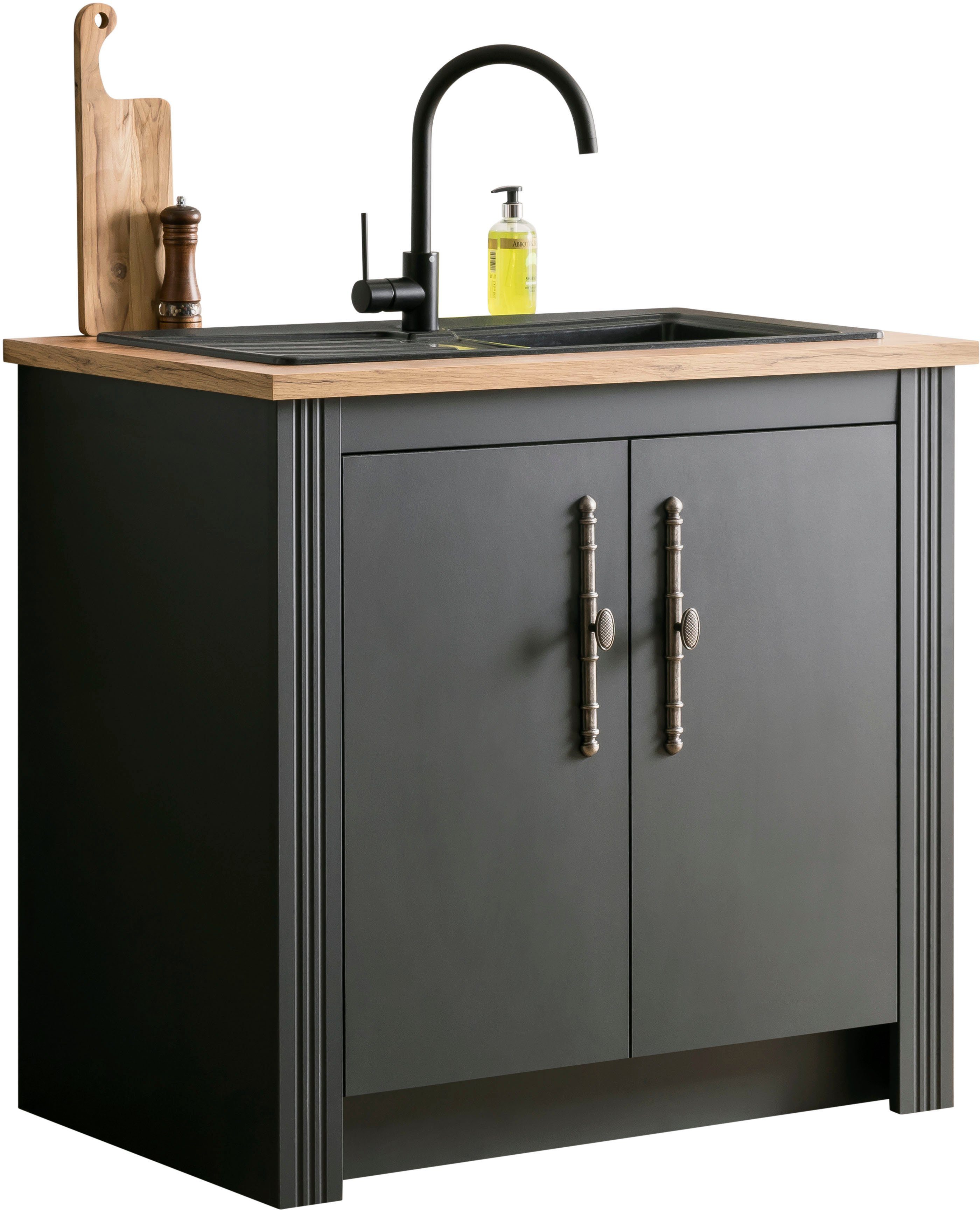 OTTO home Unterschrank KS-Westminster im romantischen Landhausstil, Breite 100 cm, exclusiv by Otto