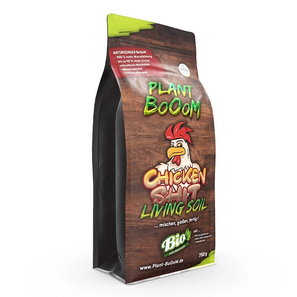 Plant Booom Langzeitdünger Chicken Shit Living Soil, Bio-Dünger, Ideal für günstig online kaufen