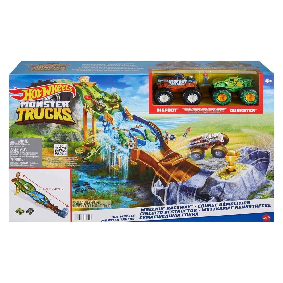 Mattel® Spielzeug-Auto Mattel HJG32 - Hot Wheels - Monster Trucks - Spieset günstig online kaufen