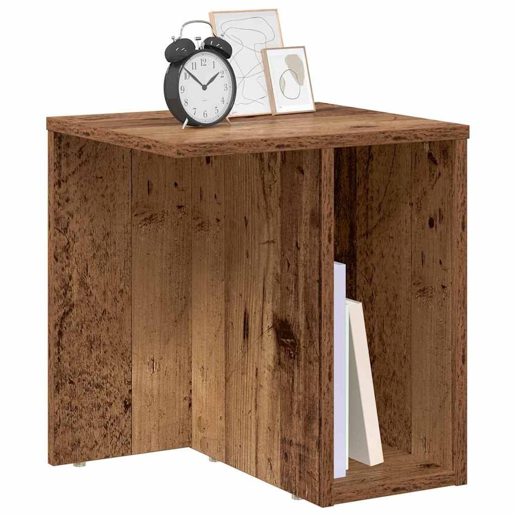 vidaXL Beistelltisch Beistelltisch Altholz 37 x 32 x 40 cm Holzwerkstoff (1-St)