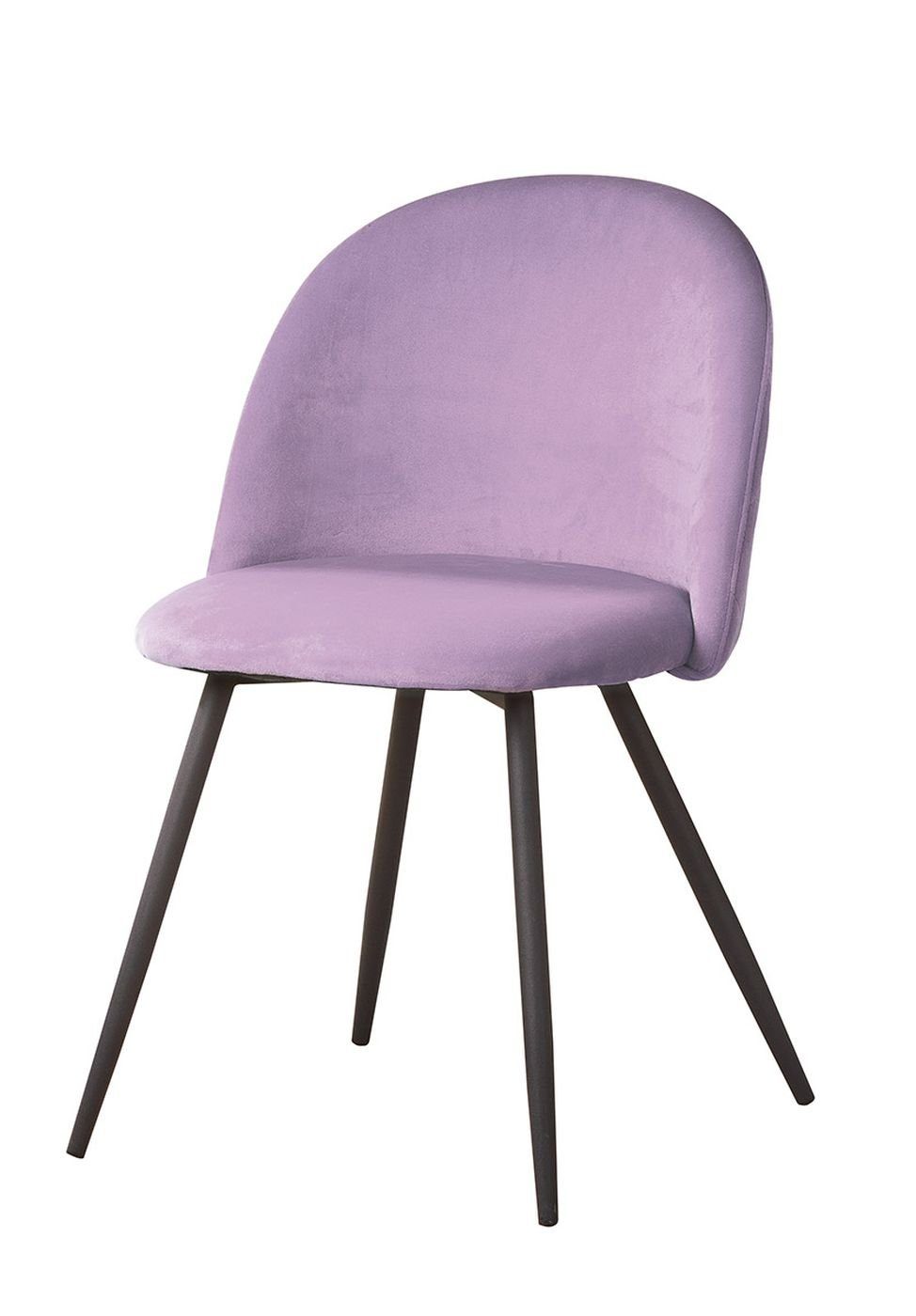 GILDE Sessel Holz Stuhl"Meran"flieder/gest. VE 2 (BxHxL) 45 cm x 79,5 cm x 43, Stuhl Sessel Sitzplatz Sitzmöbel