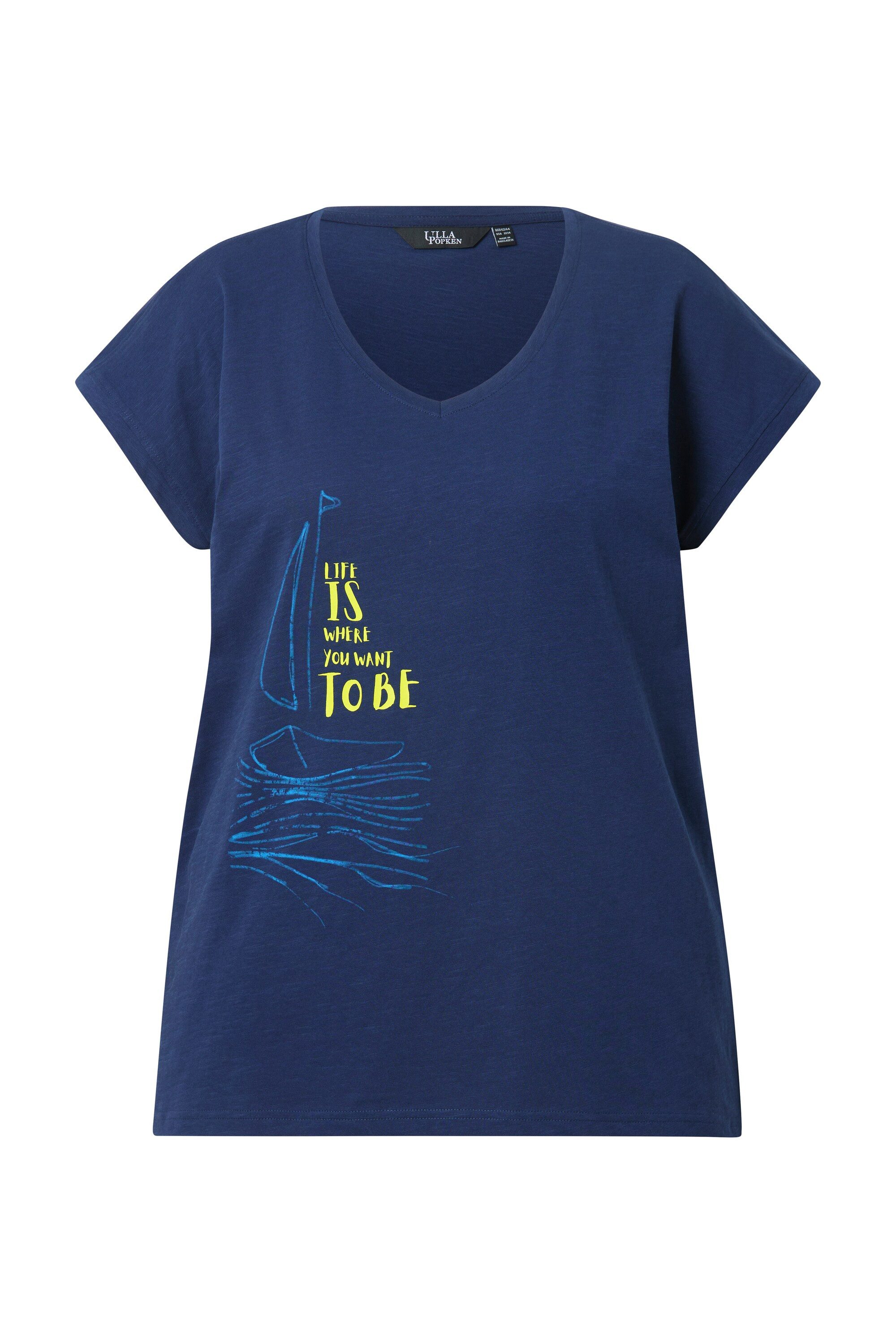 Ulla Popken T-Shirt T-Shirt Farbverlauf Classic günstig online kaufen