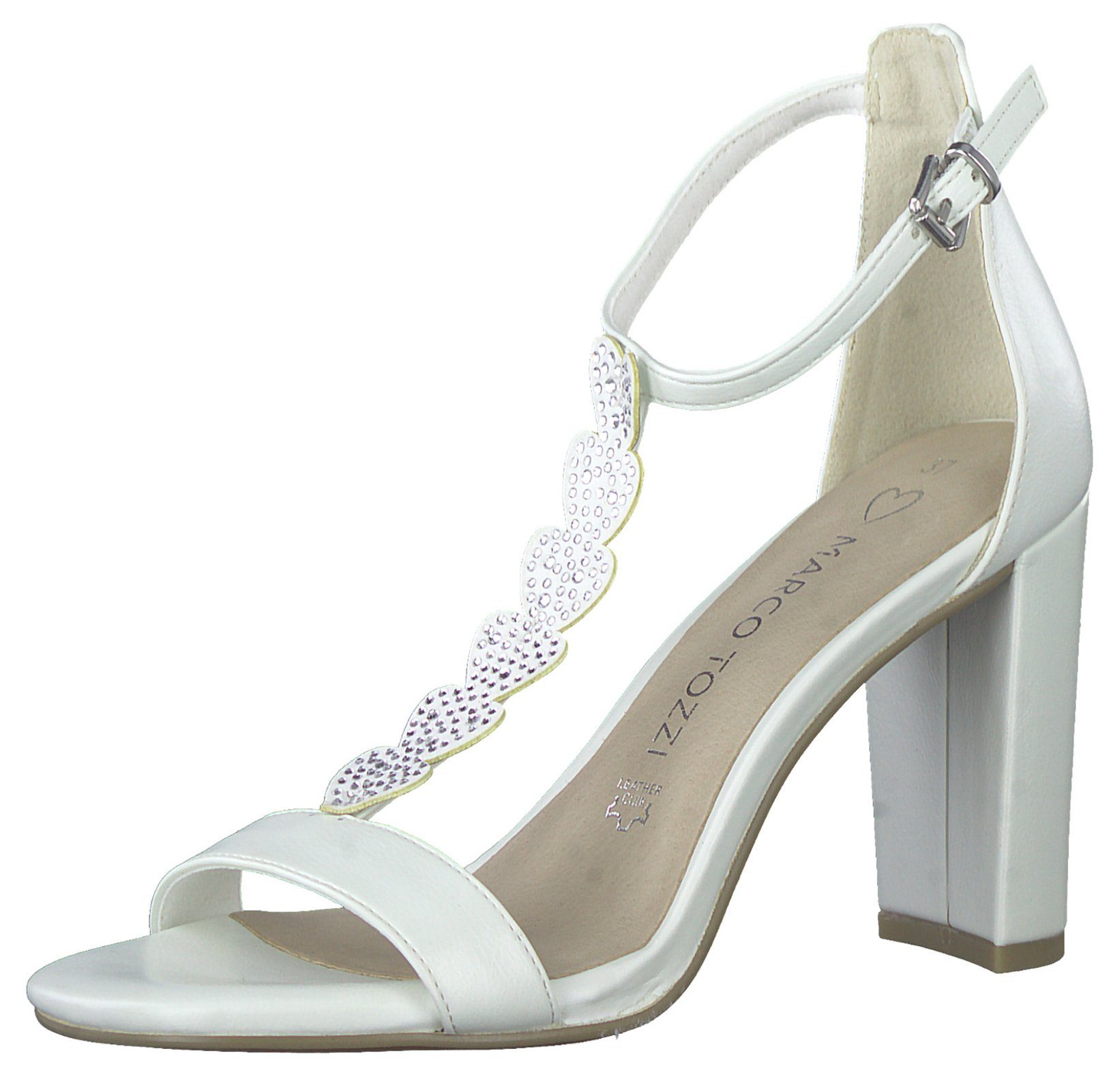 MARCO TOZZI 2-28310-20 100 White Sandale