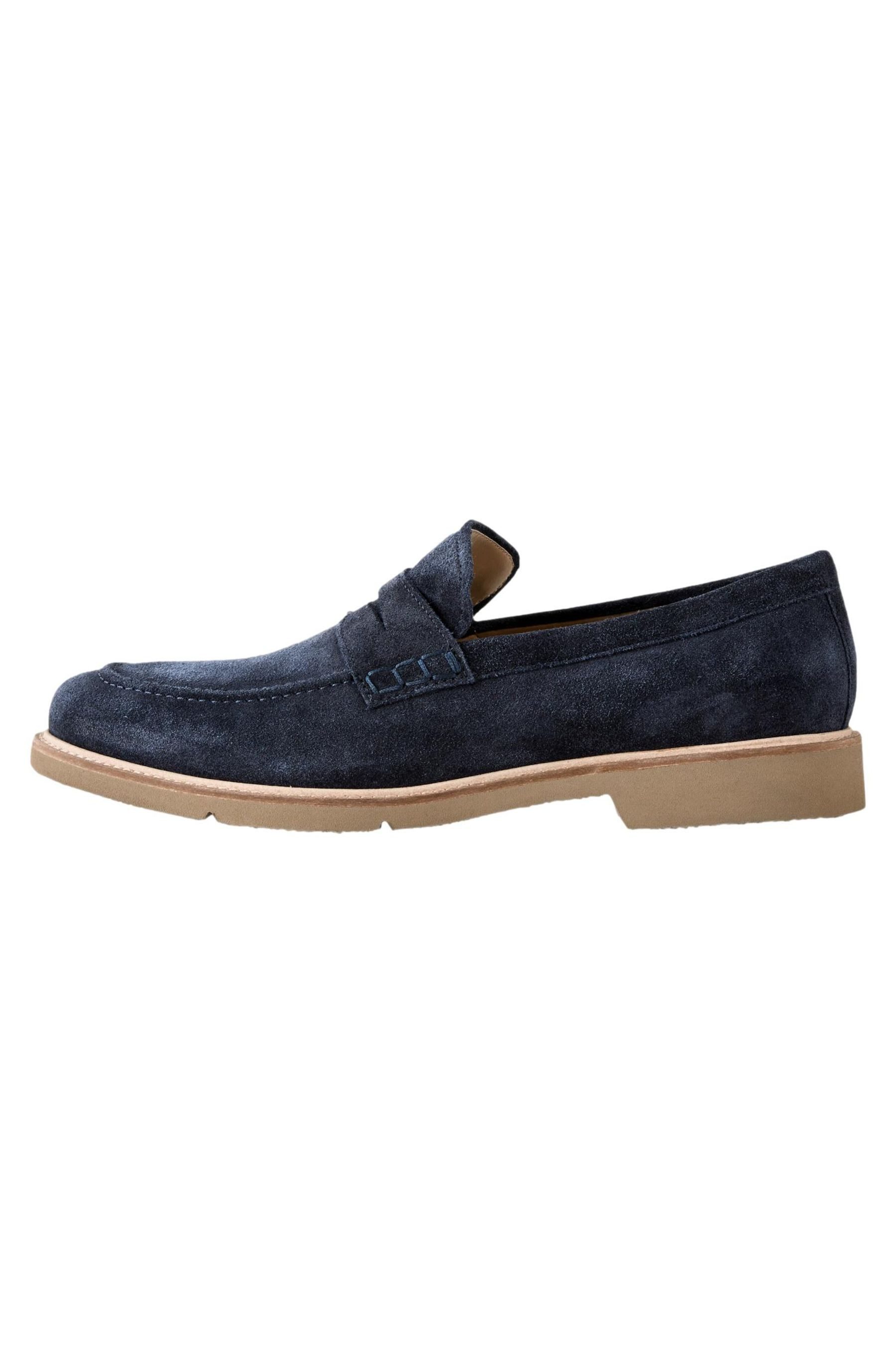 Next Extra weite Loafer aus Veloursleder Loafer (1-tlg)