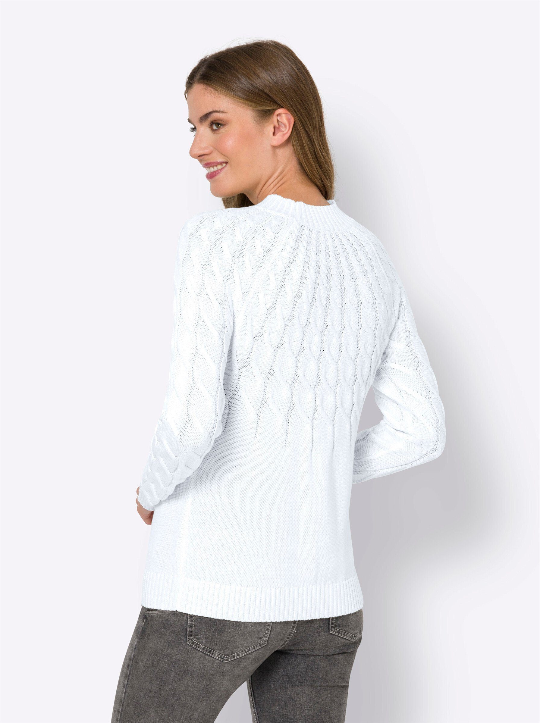 heine Strickpullover Stehkragenpullover . günstig online kaufen