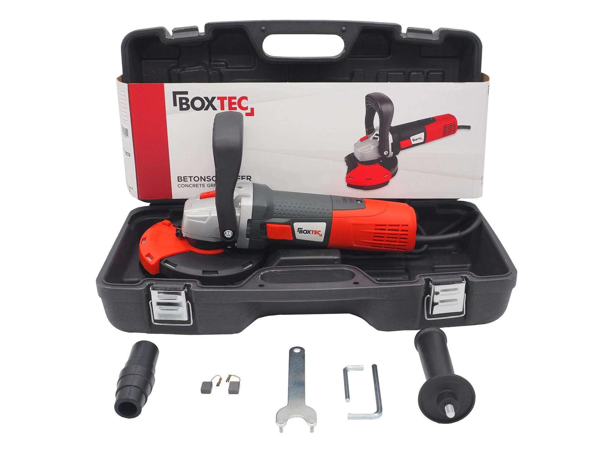 BOXTEC Winkelschleifer BOXTEC Betonschleifer 125 mm Sanierungsfräse 1.400W, günstig online kaufen