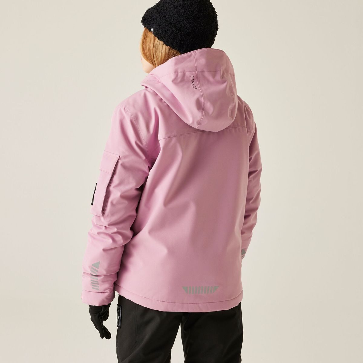 Dare2b Skijacke Shredder Jacket Kids Vielseitige, wasserdichte und atmungsaktive Skijacke für Kinder mit – Bild 3 von 5