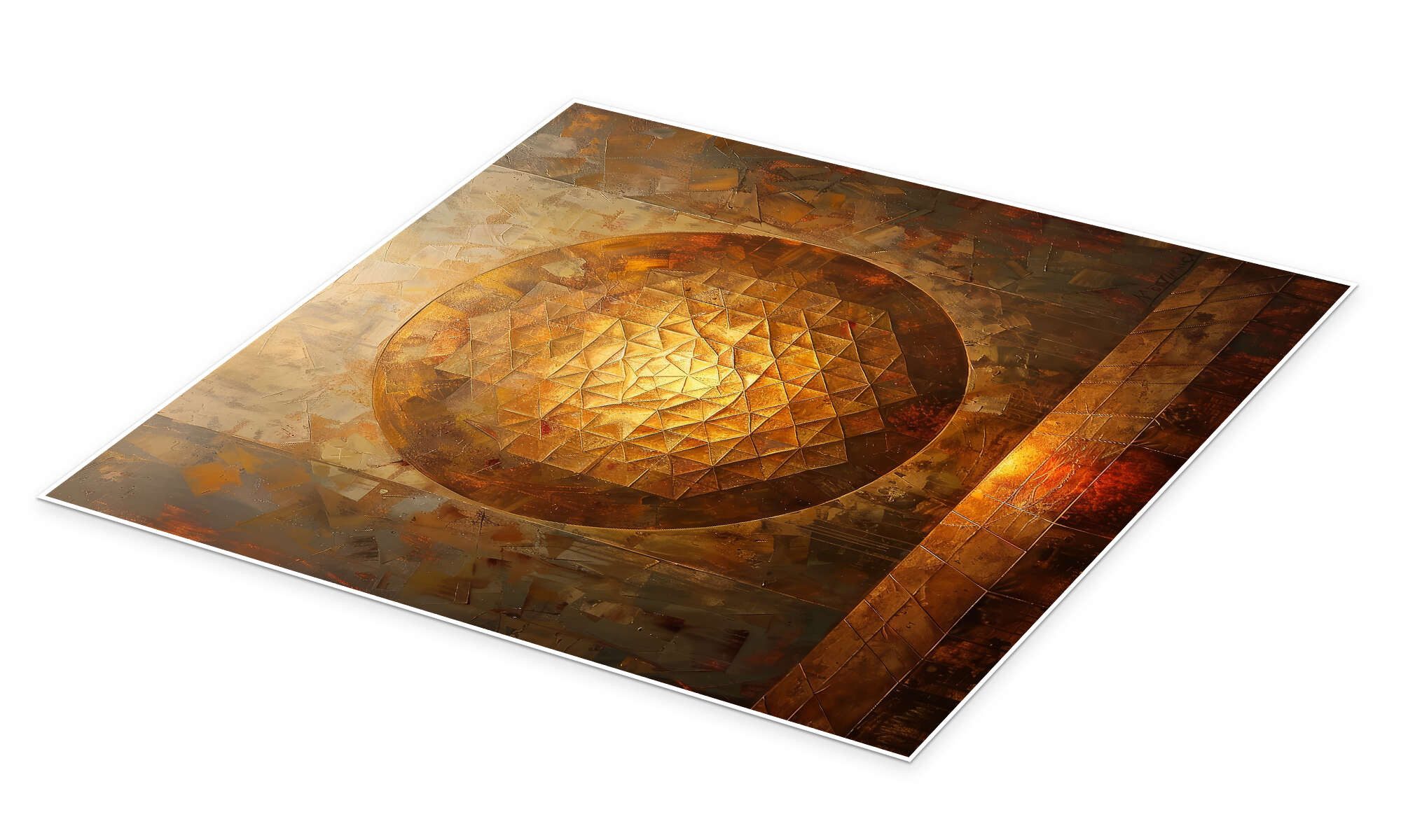 Posterlounge Poster DejaReve, Heilige Geometrie, Malerei günstig online kaufen