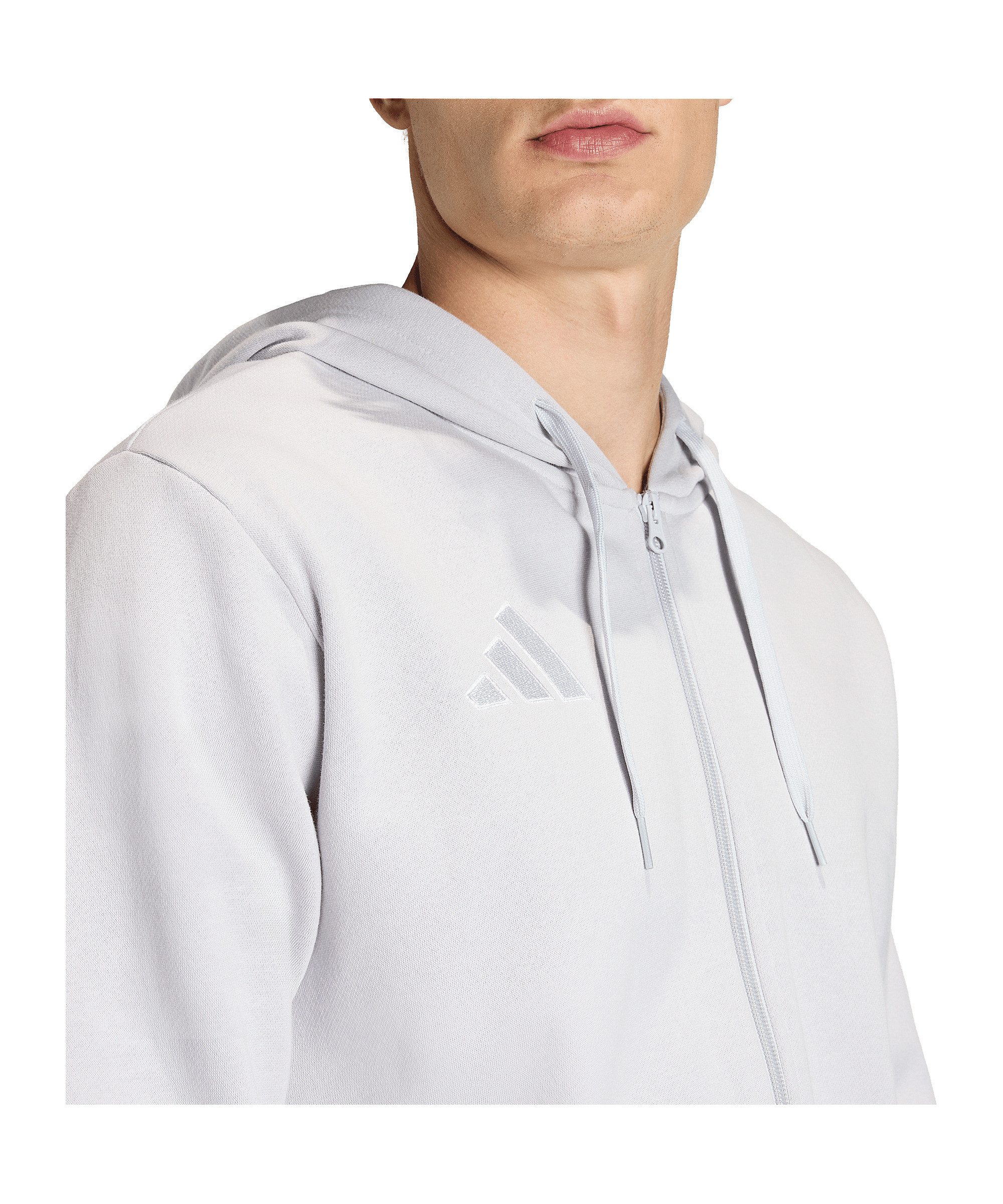 adidas Performance Sweatjacke adidas Performance Entrada 26 Kapuzenjacke Baumwolle – Bild 3 von 4