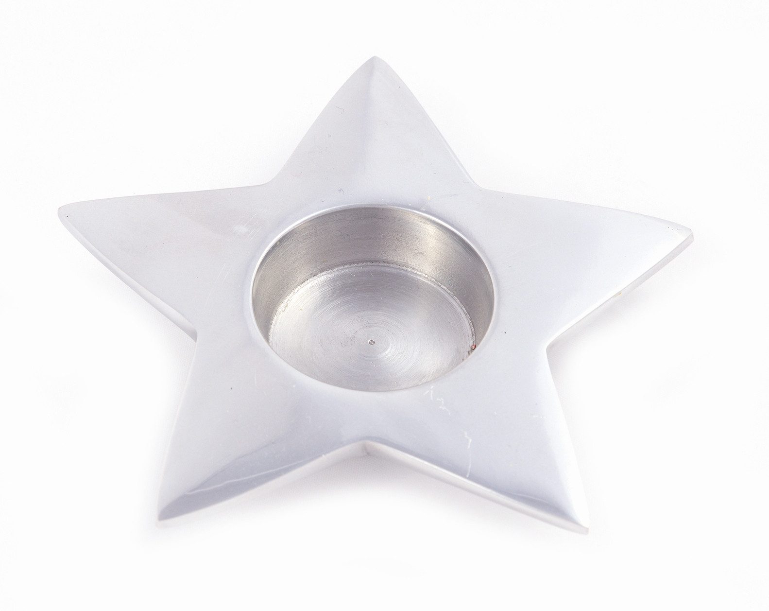 El Puente Teelichthalter Teelichthalter "Stern", Handmade, Fair Trade