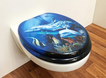 ADOB WC-Sitz Delfin, geeignet für alle handelsüblichen WC's