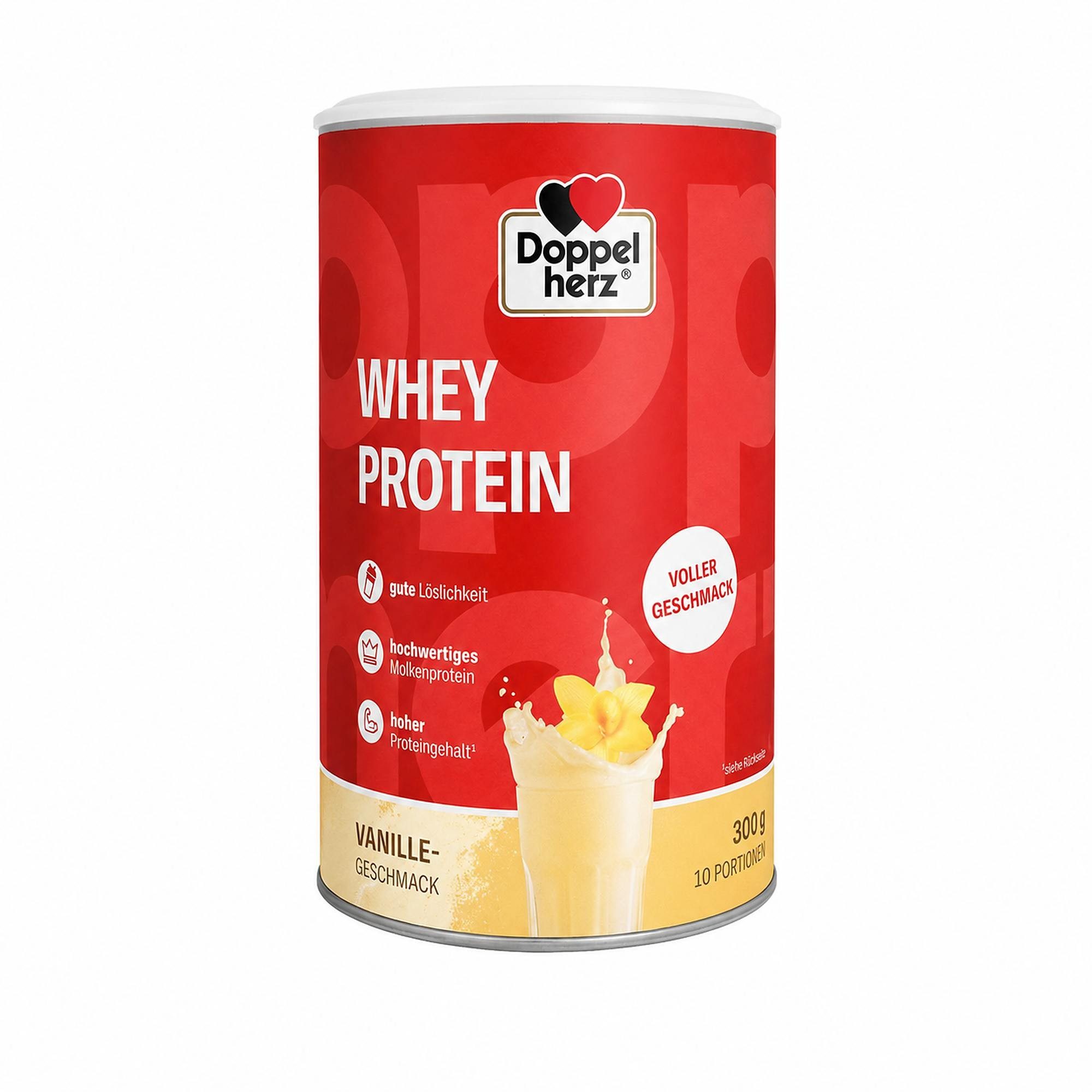 Queisser Pharma GmbH & Co. KG DOPPELHERZ Whey Protein Vanille-Geschmack Pulver Pulver