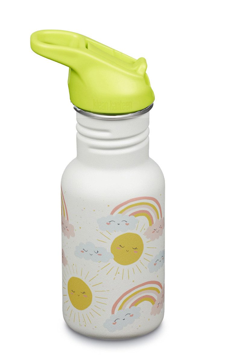 Klean Kanteen Trinkflasche Edelstahl Kindertrinkflasche, Flip Sport, 355ml