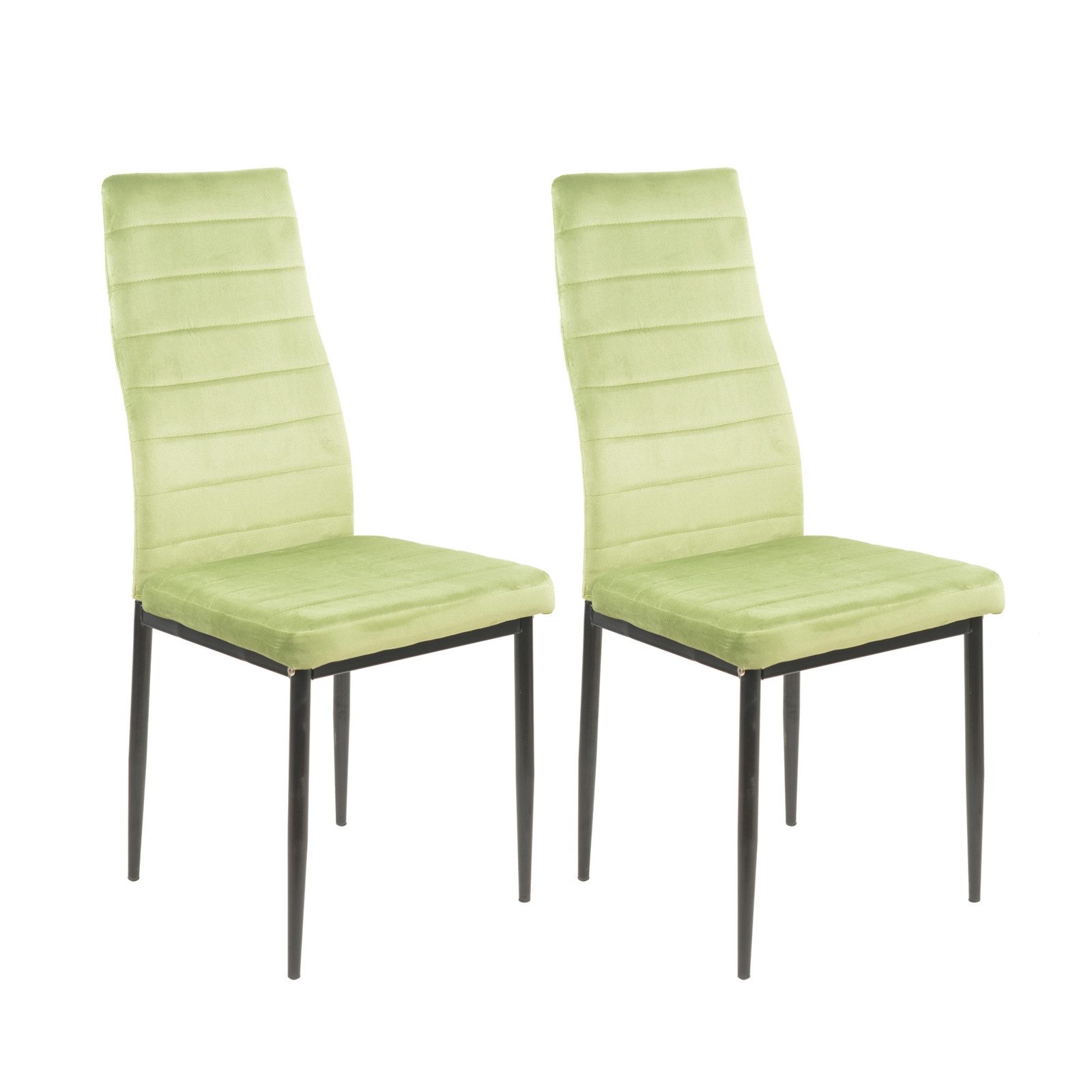 HTI-Living Esszimmerstuhl Stuhl Memphis Velvet 2er-Set (Set, 2 St), Esszimmerstuhl Samtbezug Metallgestell Vierfuß