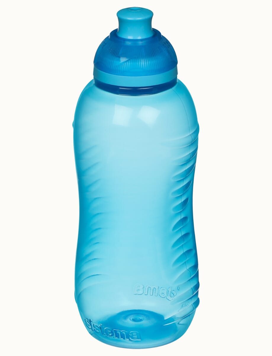 sistema Trinkflasche Sistema 330ml Twist `N` Sip Squeeze Bottle - Ocean Blue