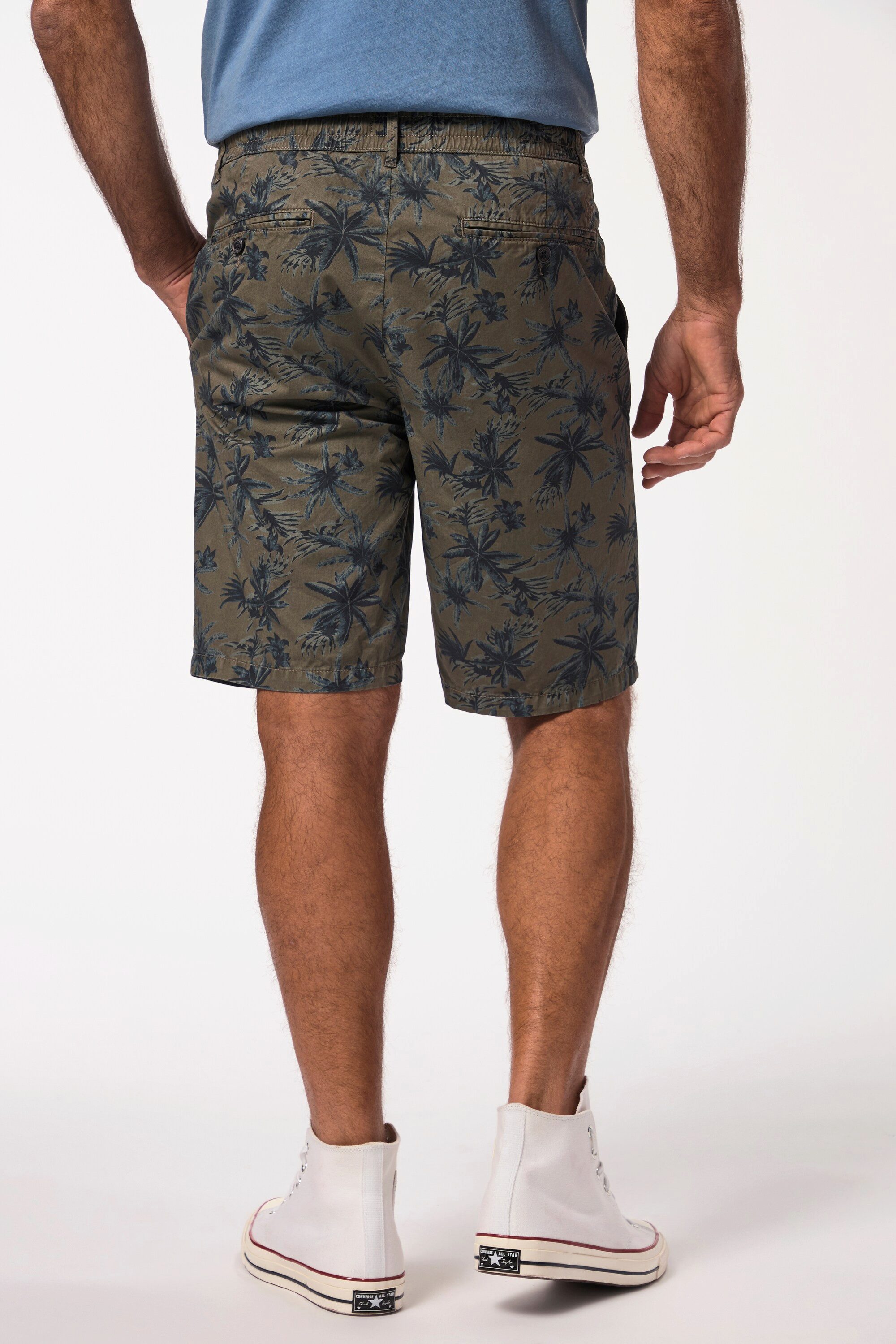JP1880 Bermudas Bermuda Alloverprint Regular Fit Elastikbund