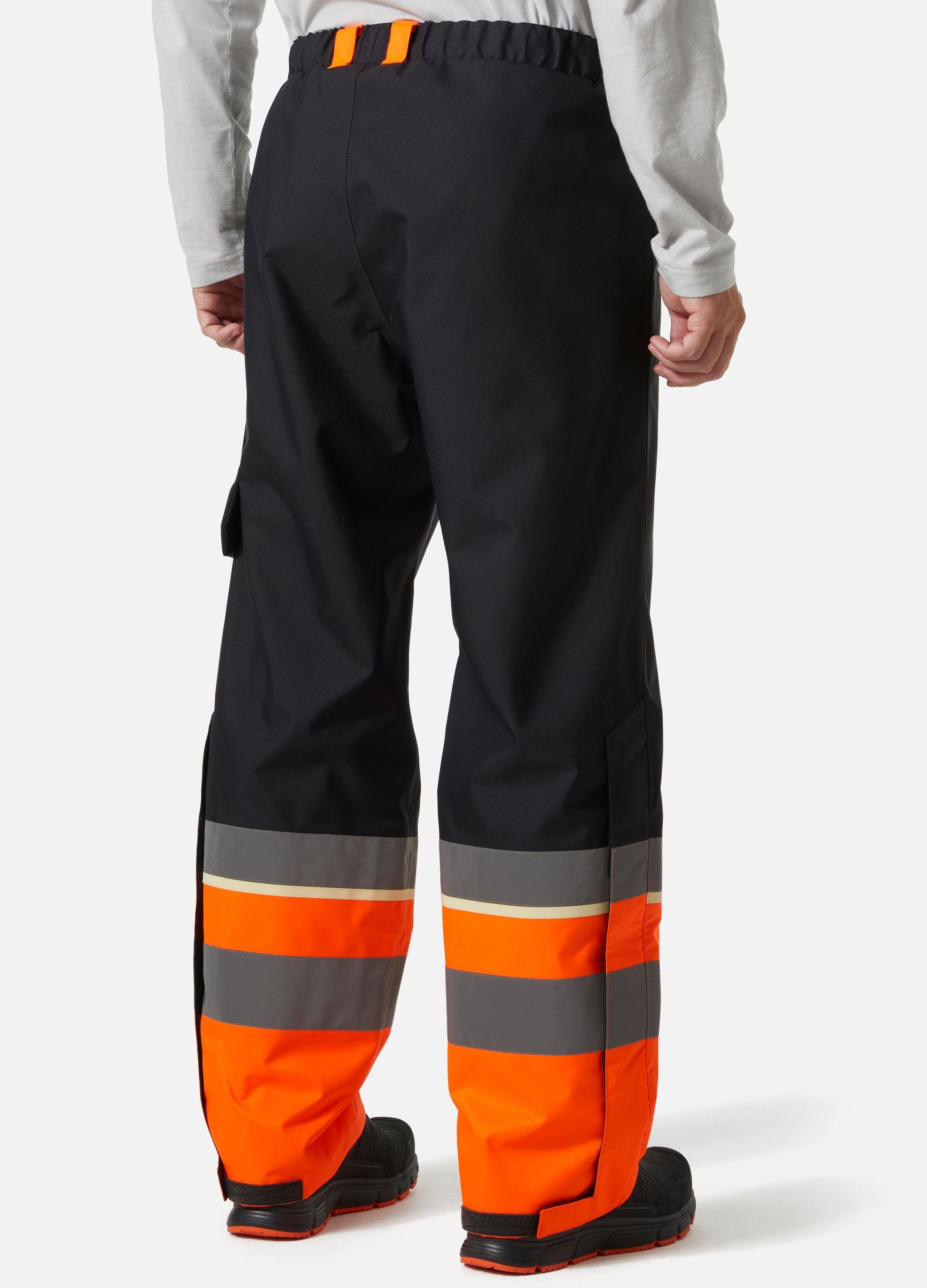 Arbeitsbundhose Pant (1-tlg) Hansen Uc-Me Cl1 vis hi Shell orange Helly