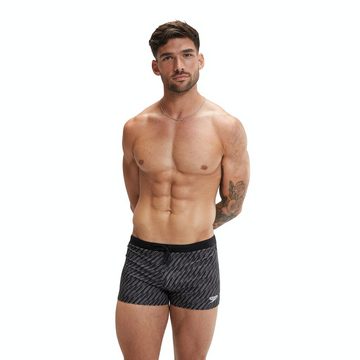 Speedo Badeshorts Mens Valmilton Aquashort Black, Dove Grey