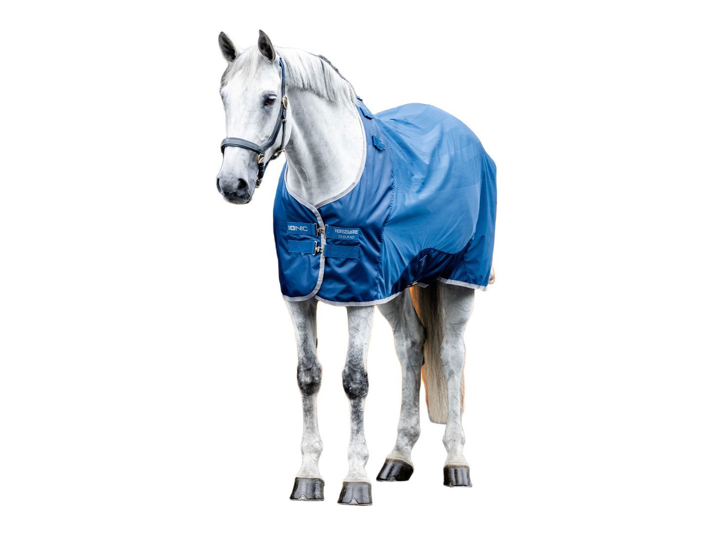 Horseware Pferde-Abschwitzdecke Abschwitzdecke Ionic Therapy in imperial blau