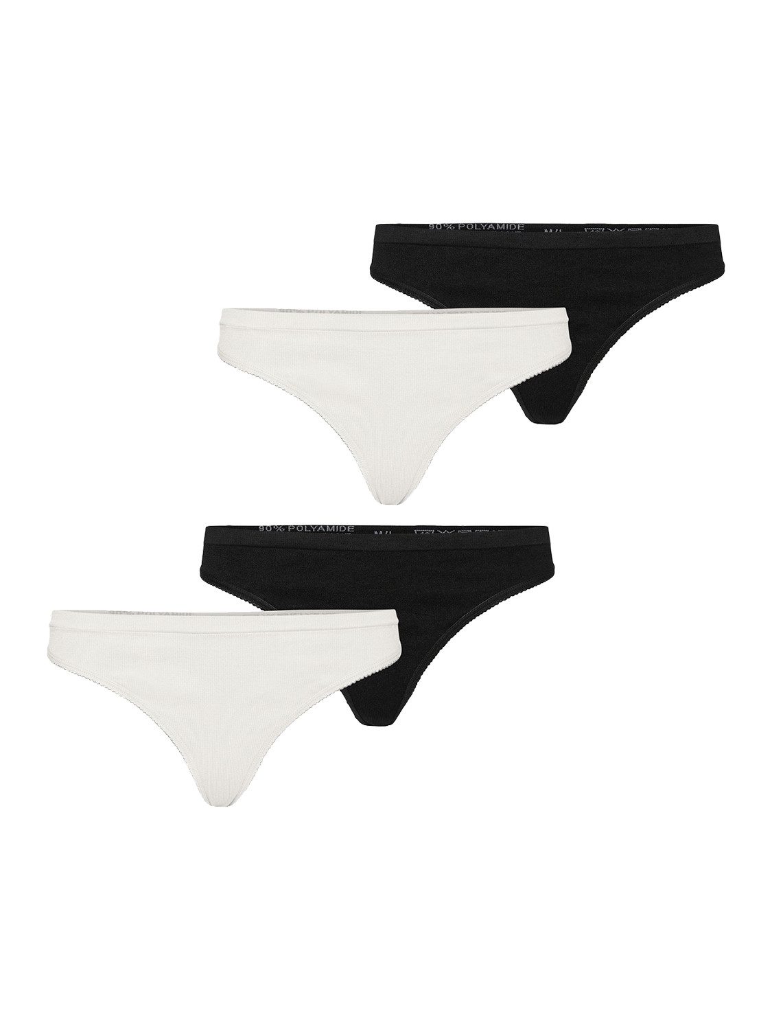 Slip 4er-Pack Nahtlose Basic Design Unterwasche