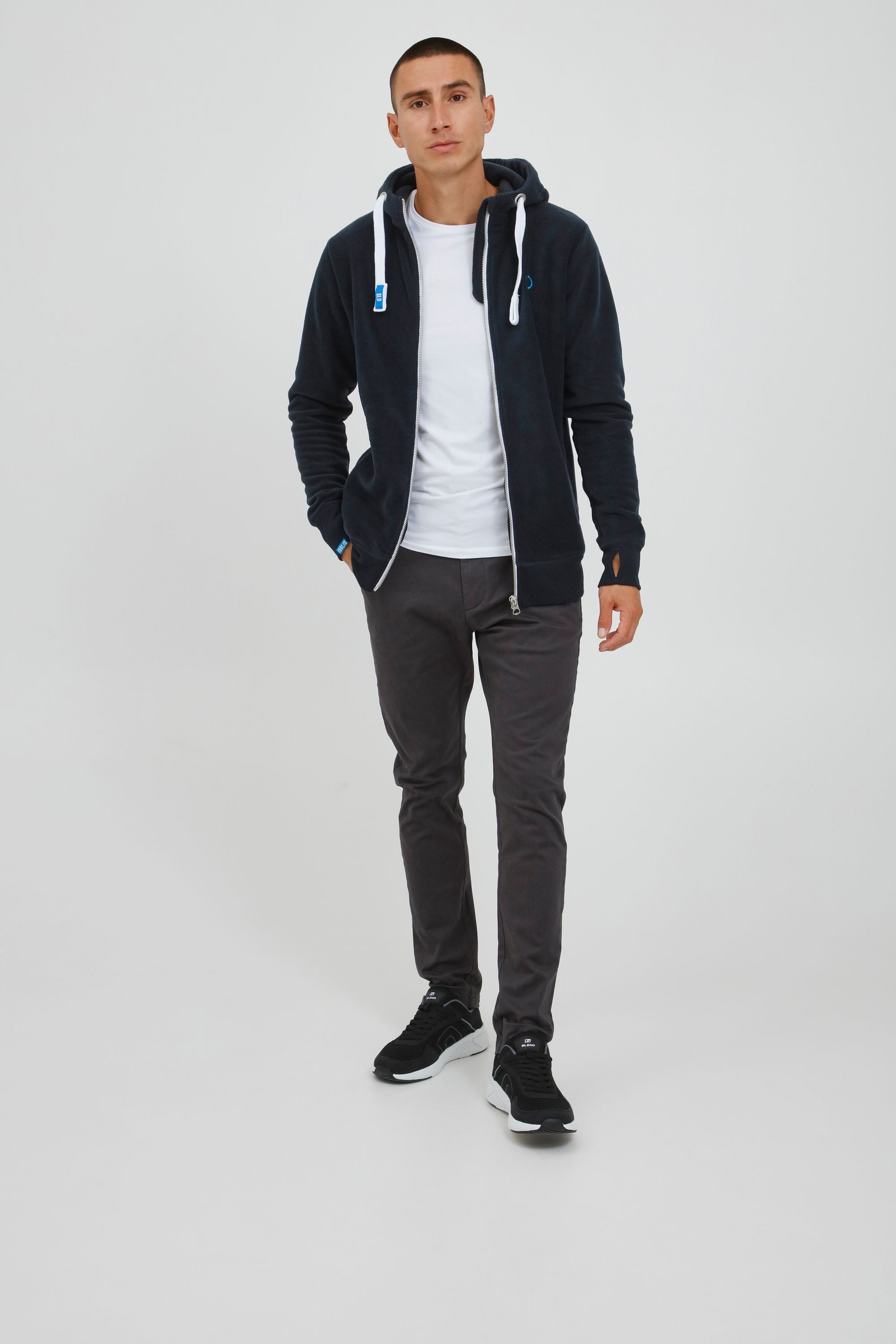 !Solid Fleecejacke SDLoki Sweatshirtjacke mit hochabschließendem günstig online kaufen