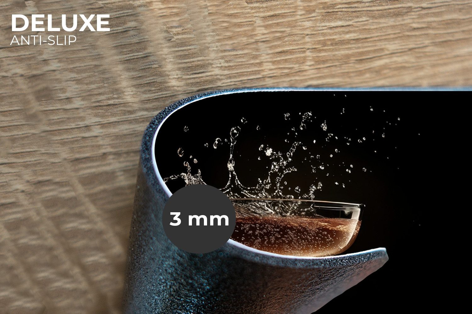 MuchoWow Platzset Cocktail - Schwarz - günstig online kaufen