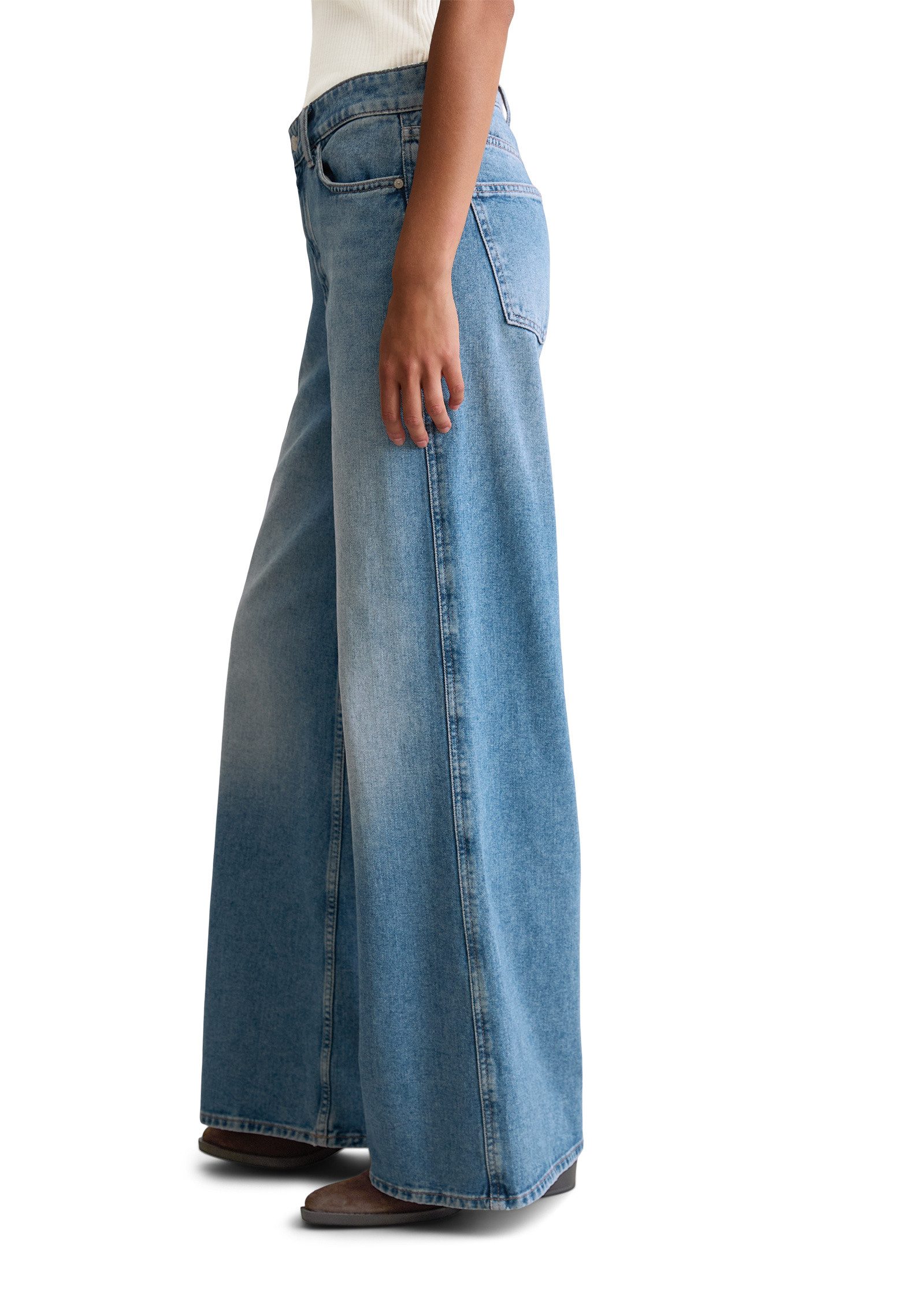 Marc O'Polo DENIM Weite Jeans aus günstig online kaufen