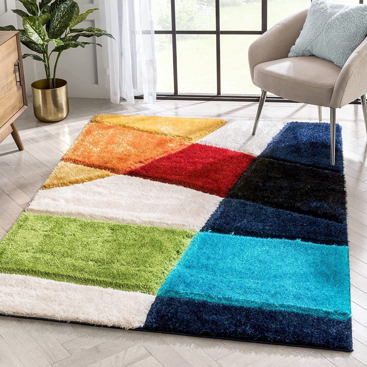 Ready Rugs Hochflor-Teppich Regenbogen Kollektion