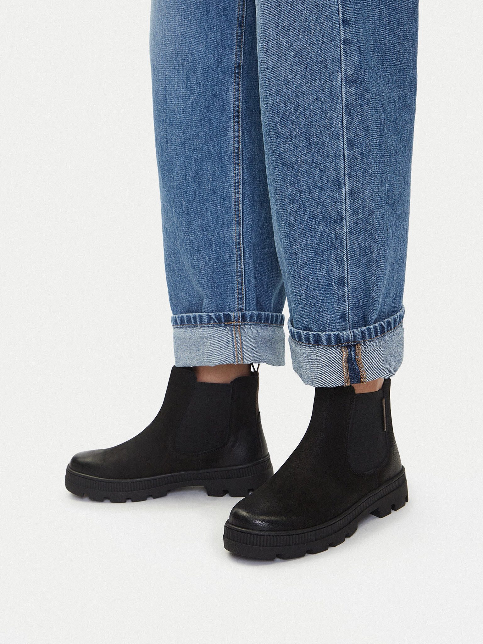 LASOCKI Lasocki Damenstiefel Schwarz CEO-WI23-PUSZAN-01 Chelseaboots